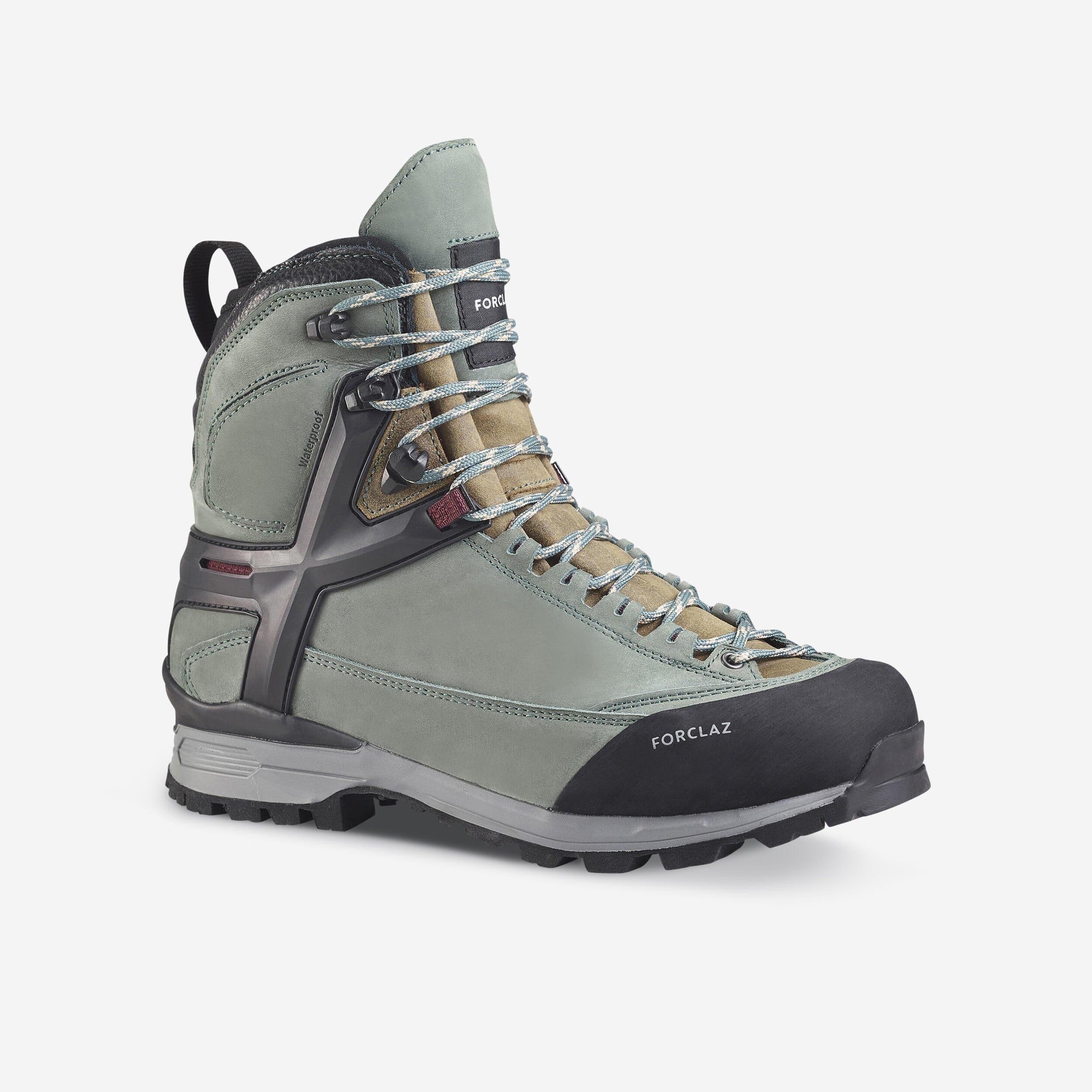 Waterproof Leather High Trekking Boots Vibram Mt500 Ultra