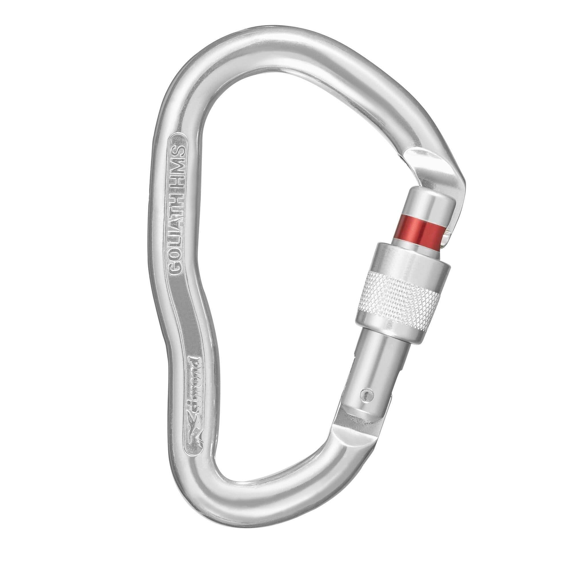 Hms Mountaineering Climbing Screwgate Carabiner Goliath Secure