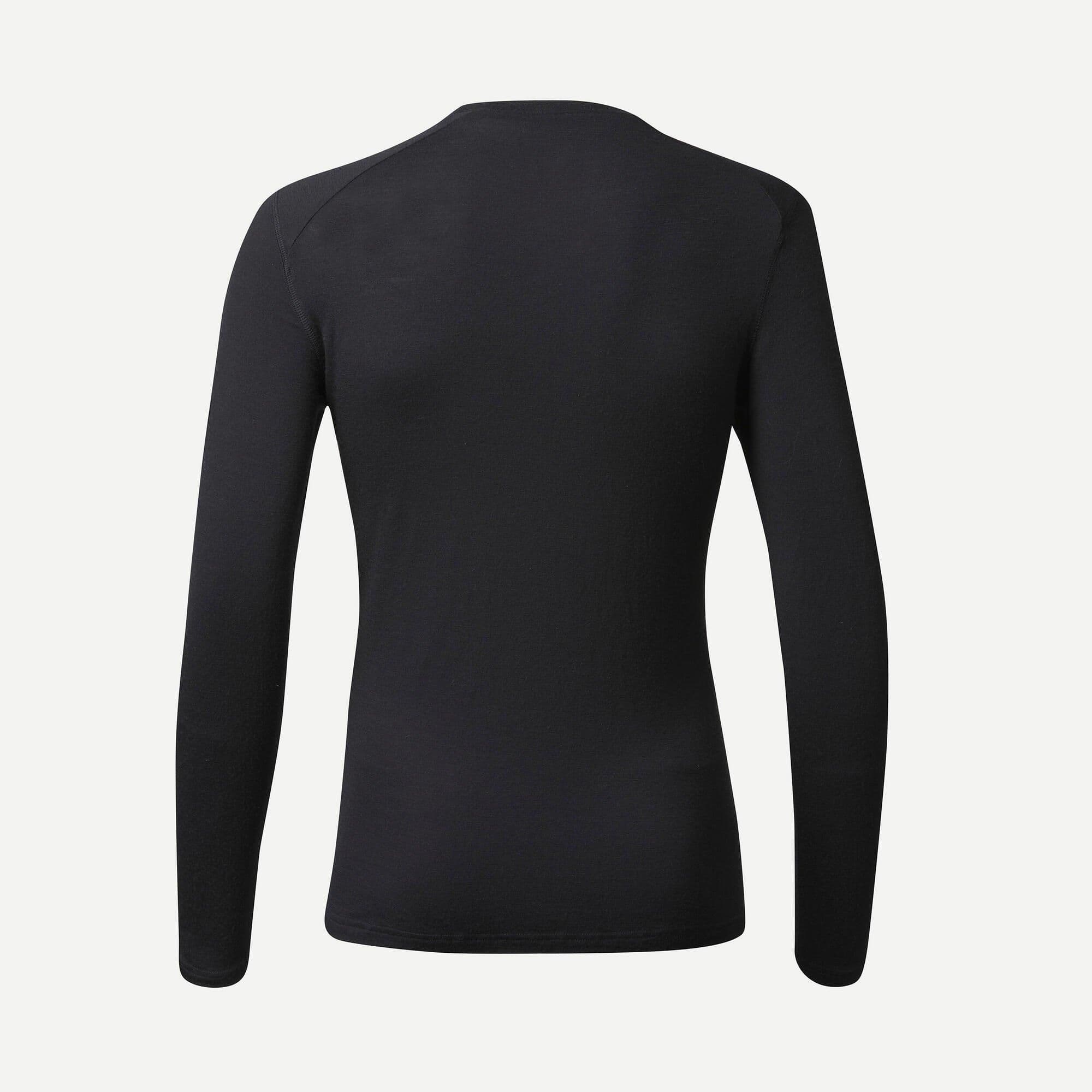 Long Sleeve 100% Merino Wool T Shirt