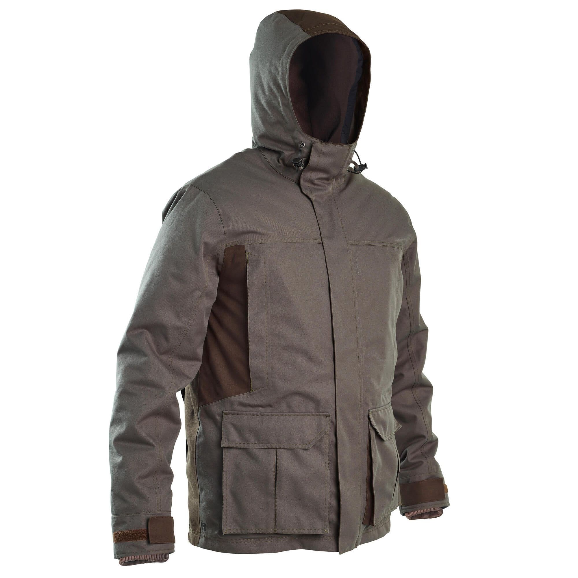 Warm Waterproof Hunting Jacket 500