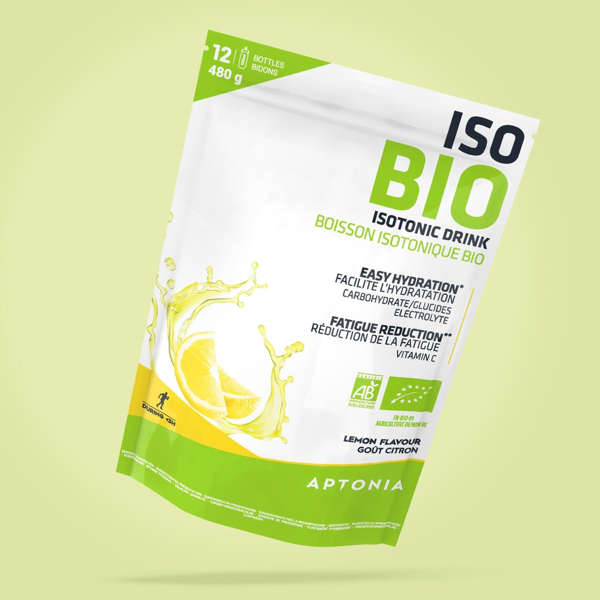 Iso Organic Isotonic Drink Powder Lemon