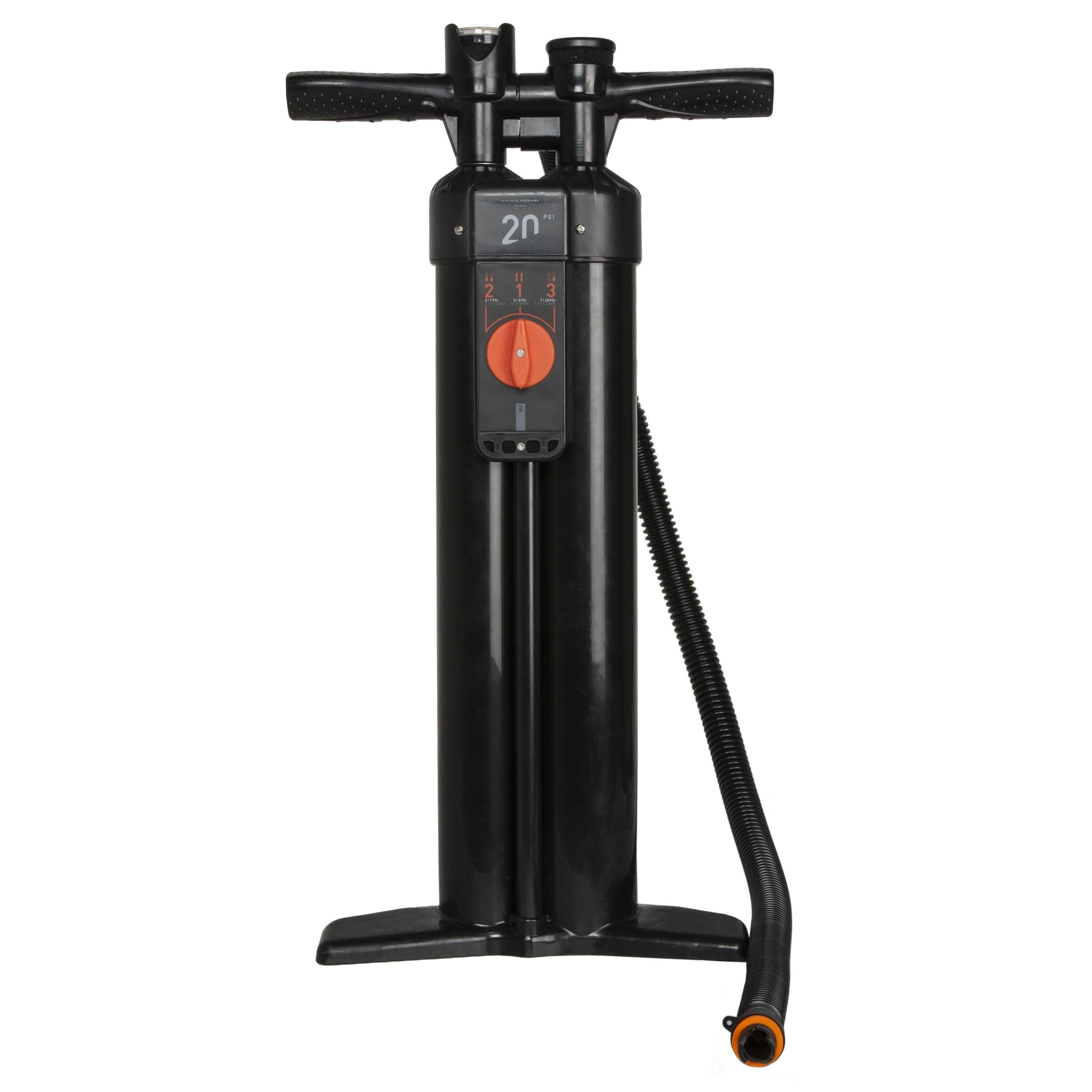 Fast Easy High Pressure 20 Psi Triple Action Sd Up Paddleboarding Pump