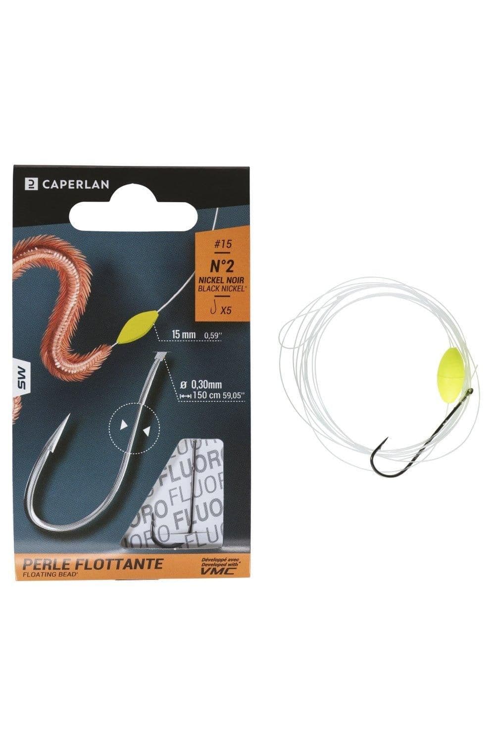 Stainless Steel Eyed Hooks To Line Sea Fishing Sn Floating Bead