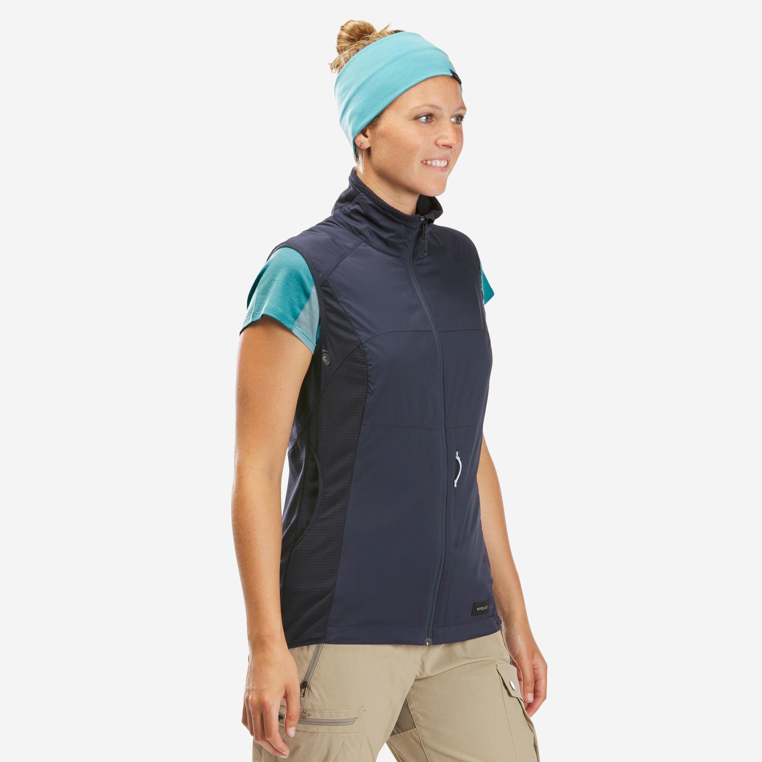 Mountain Trekking Windproof Gilet Trek 500