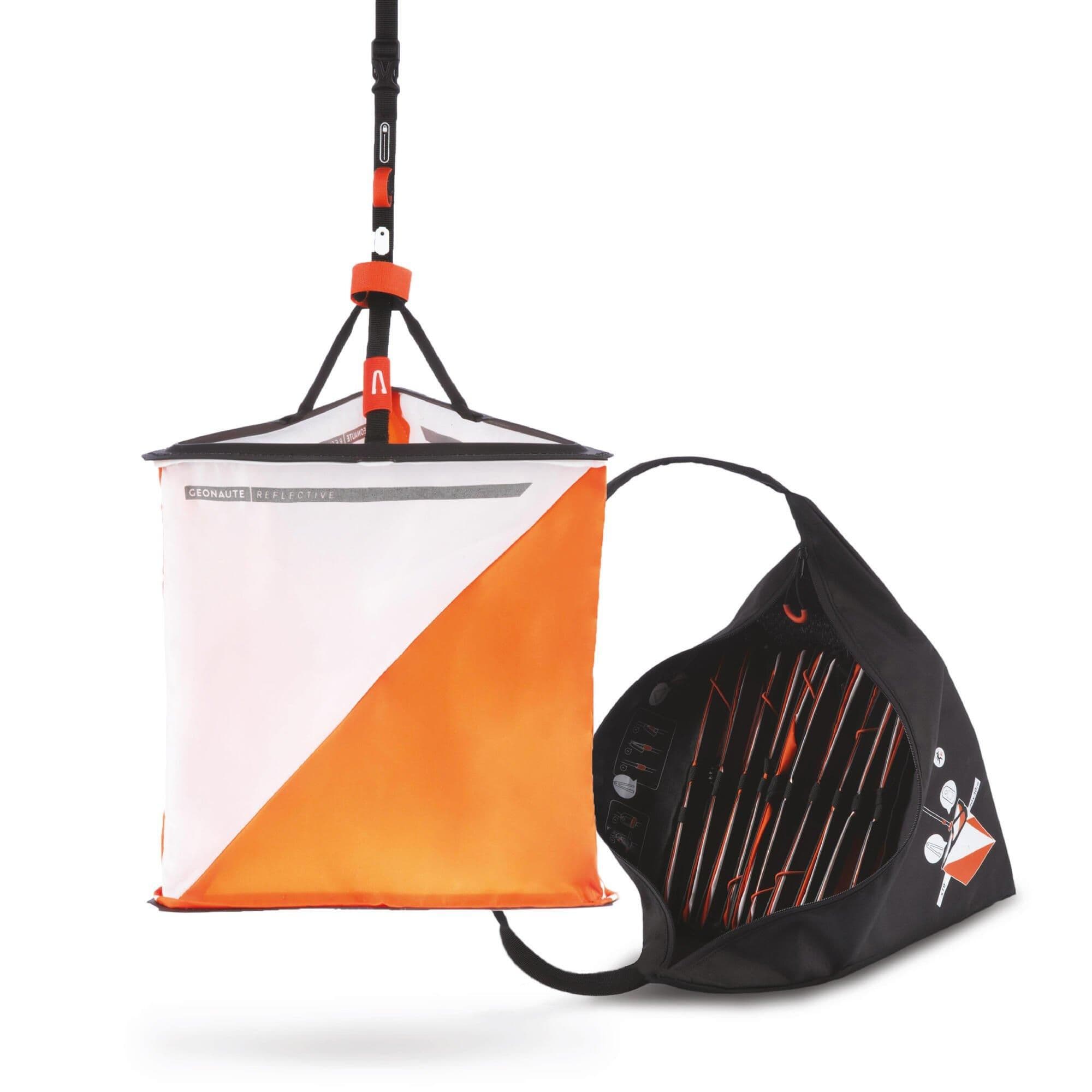 Pack 10 Fabric Control Flags 30X30Cm Orienteering