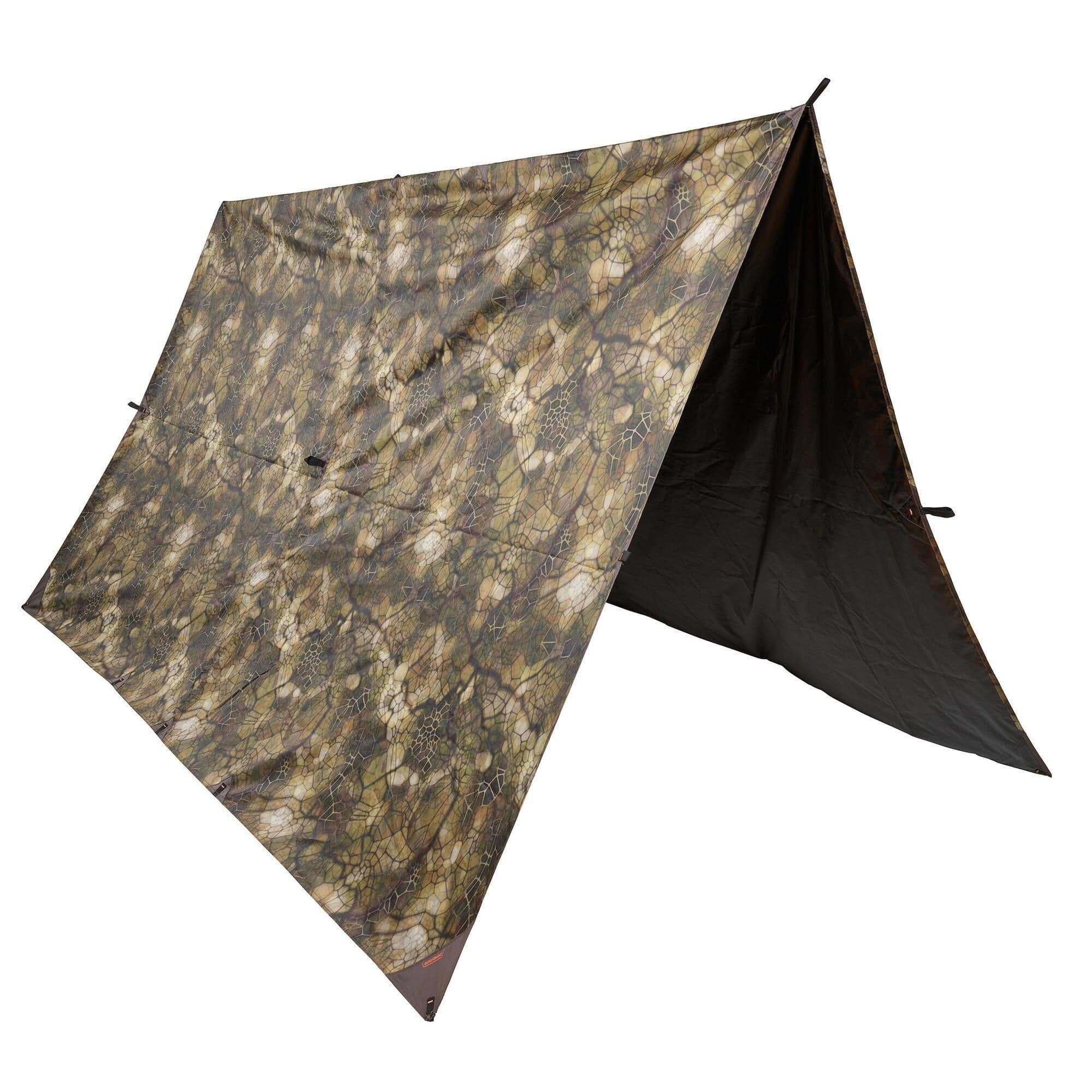 Tarp Bushcraft 2.95X2.8 M Waterproof Camouflage Furtiv