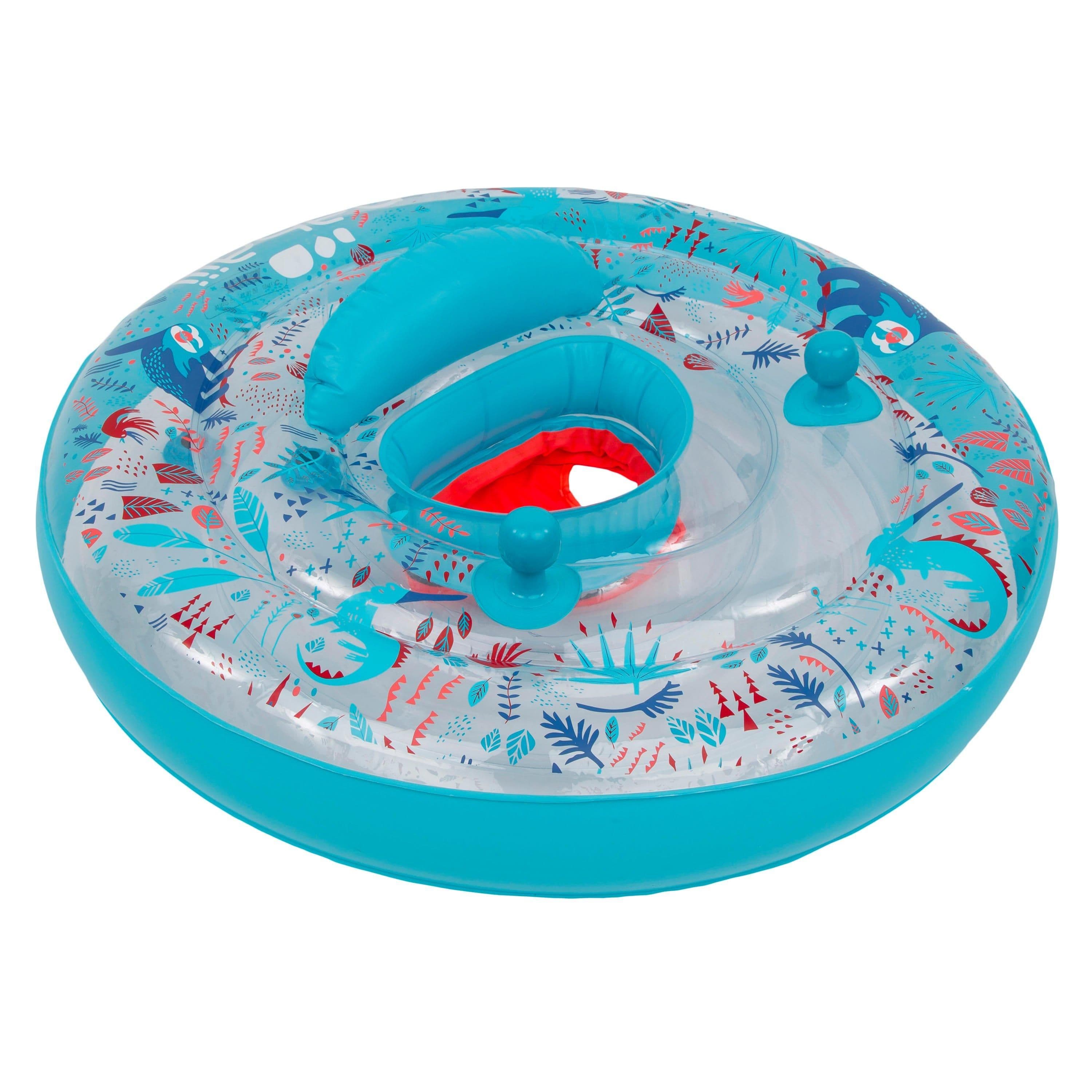 Inflatable Pool Ring Seat Handles Infants 7