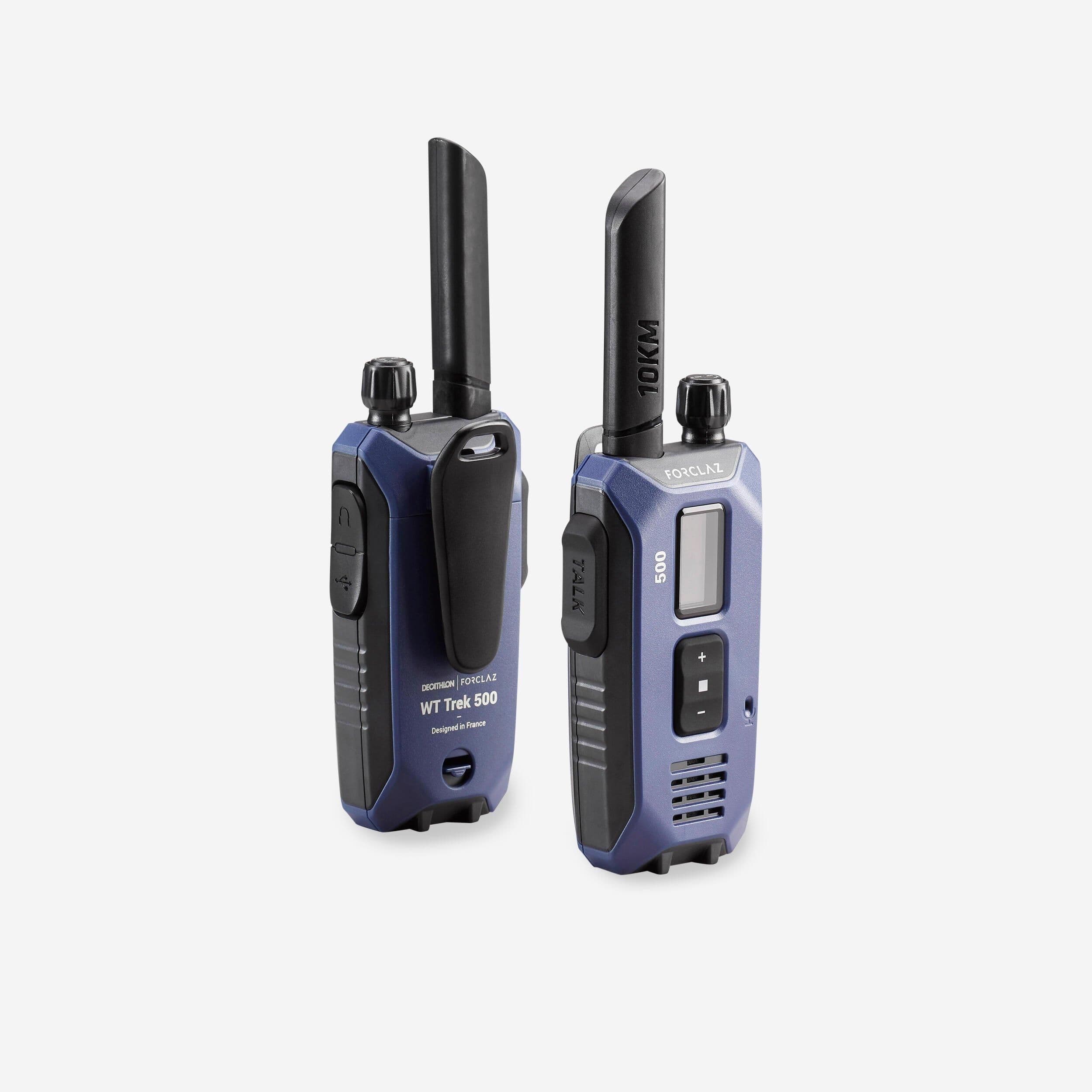 Pair Usb Rechargeable Walkie Talkies Wt 500 10 Km