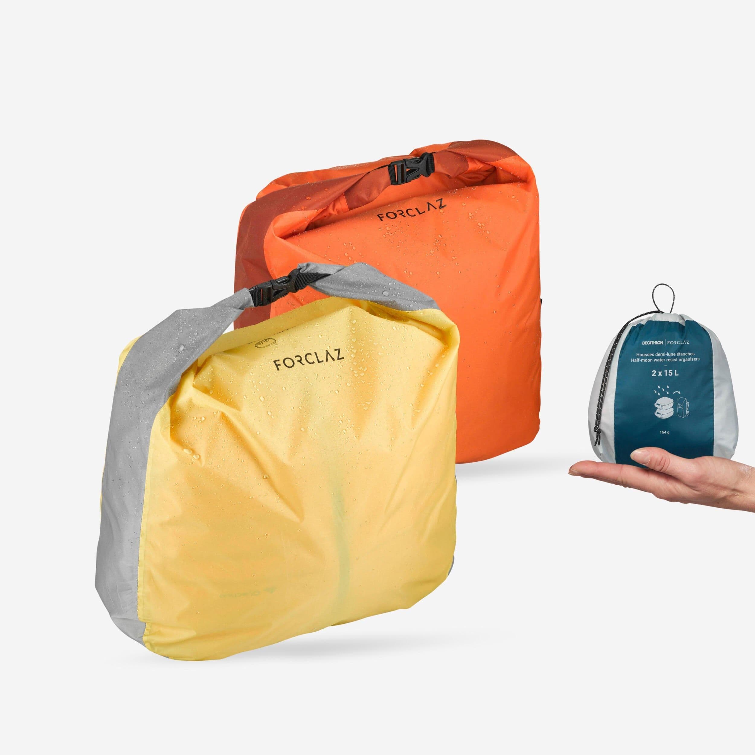 Trekking Half Moon Waterproof Storage Bag 2 Pack