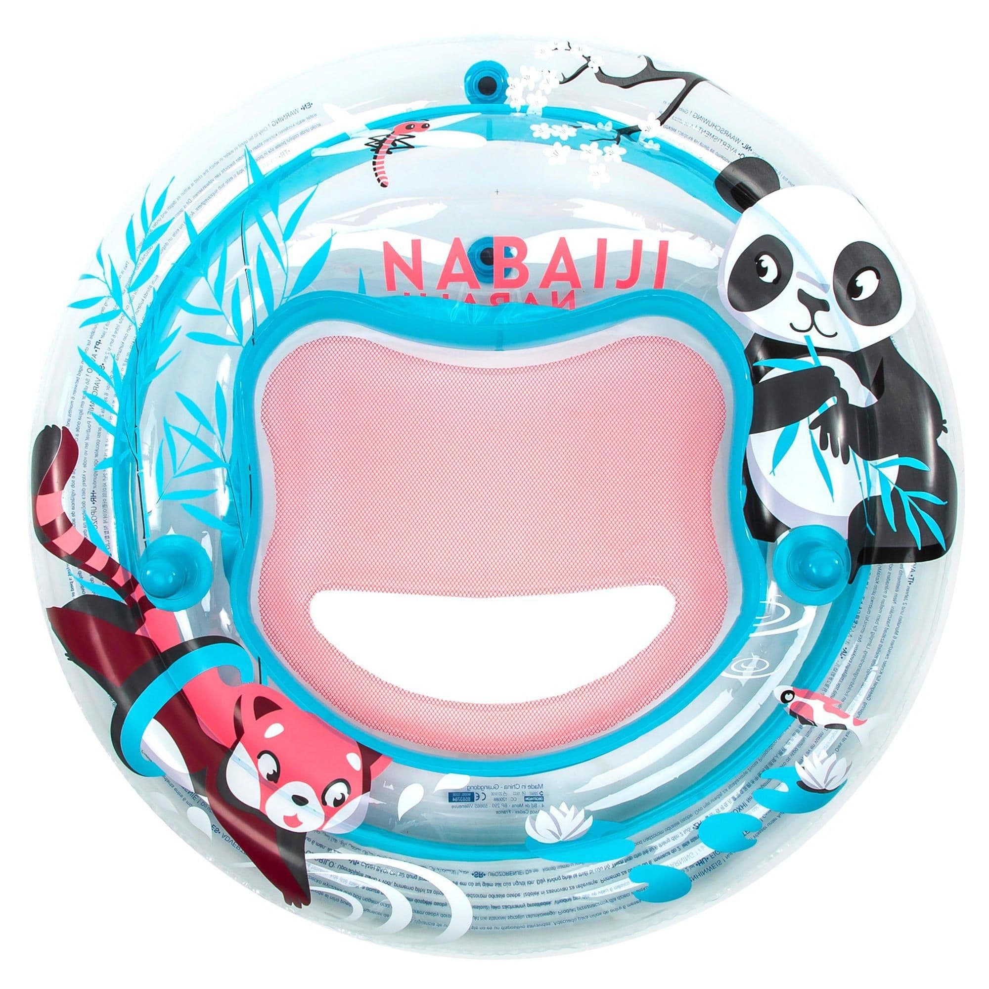 Swimming Tinoa Learning To Swim Platform Infants "Pandas" Print