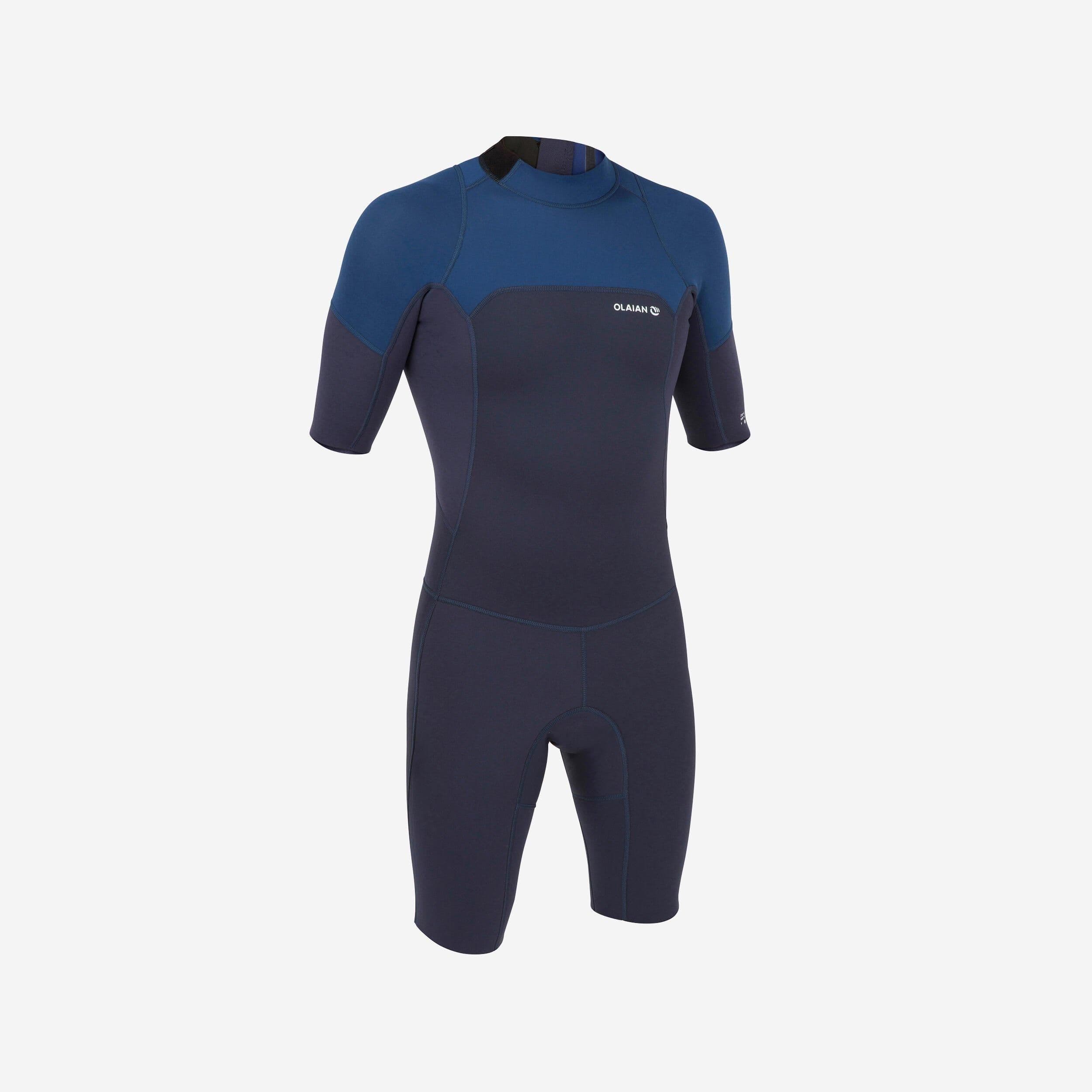 Surfing Stretch Neoprene Shorty Wetsuit 500