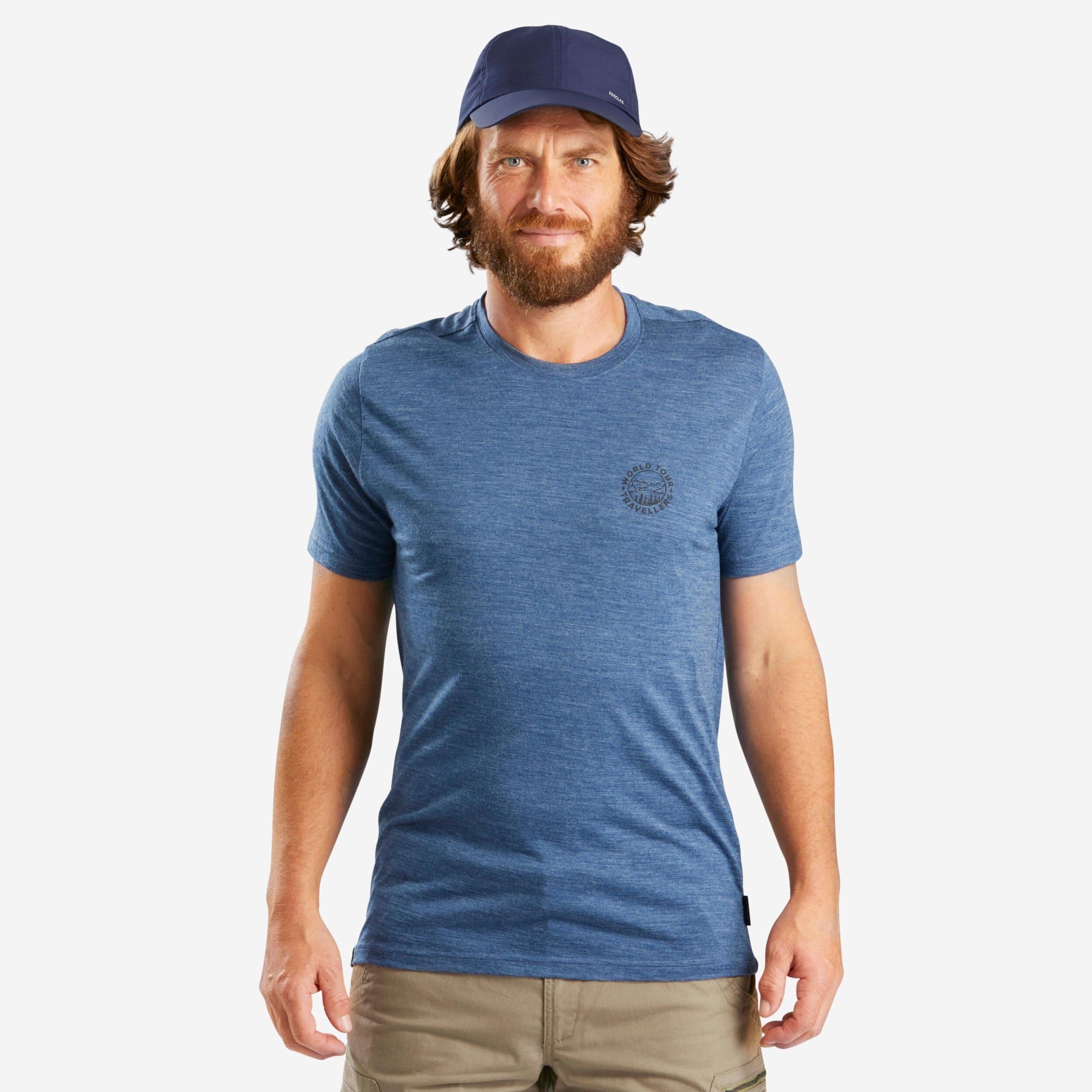 Travel Trekking Merino Wool T Shirt
