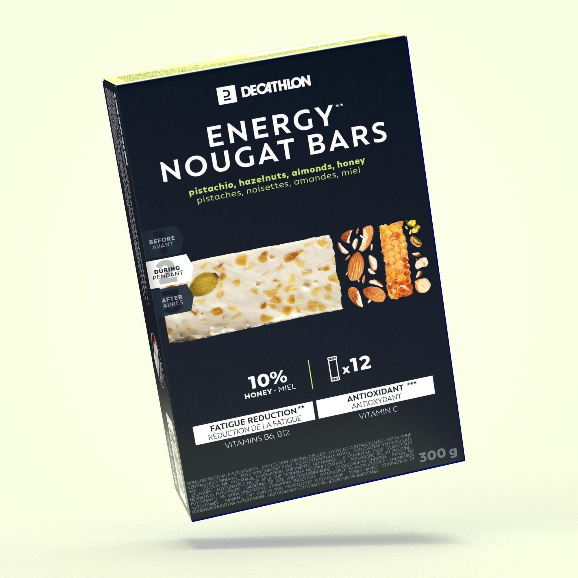 Nougat Energy Bars 12X25G