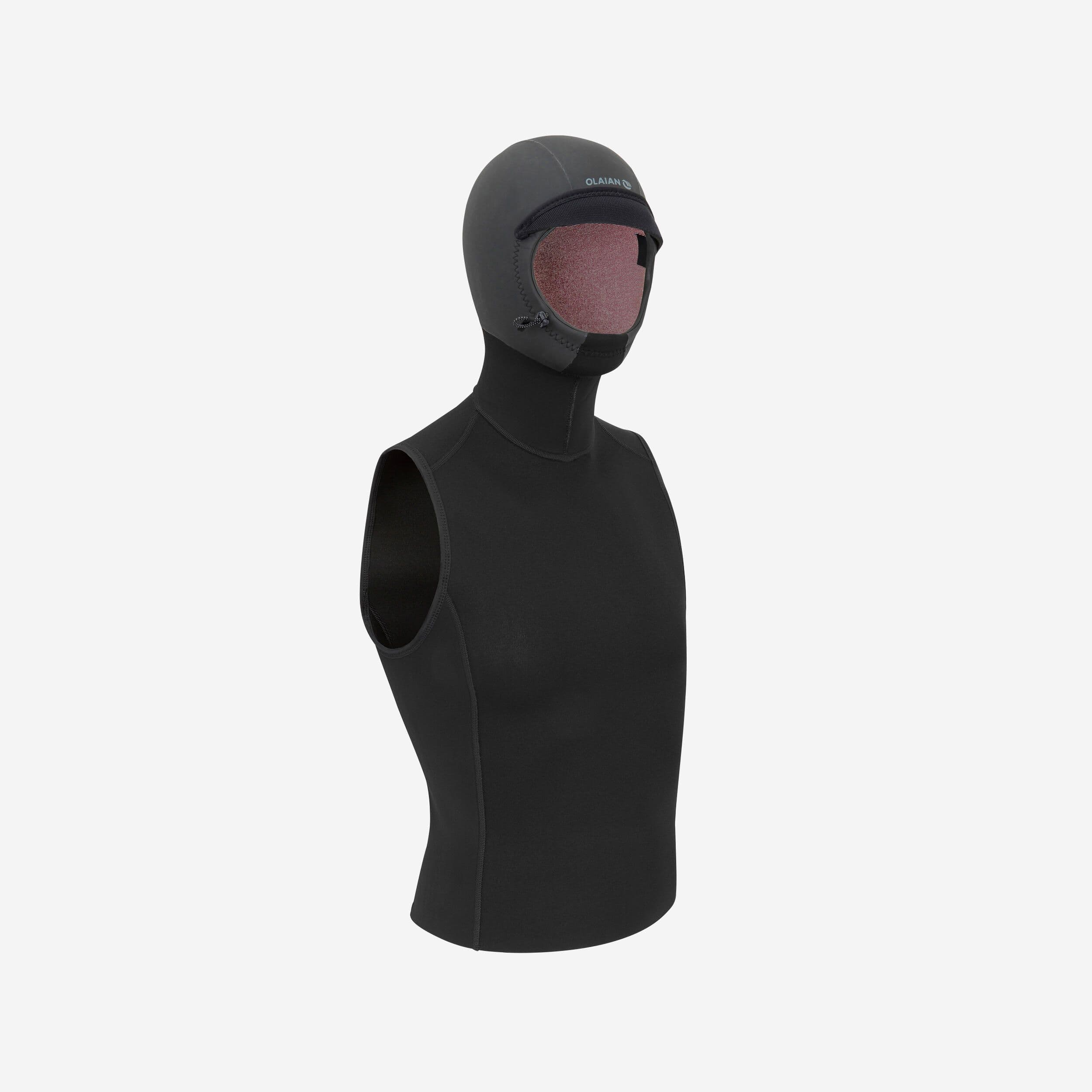 1 mm Neoprene Surfing Top 2 mm Built Hood