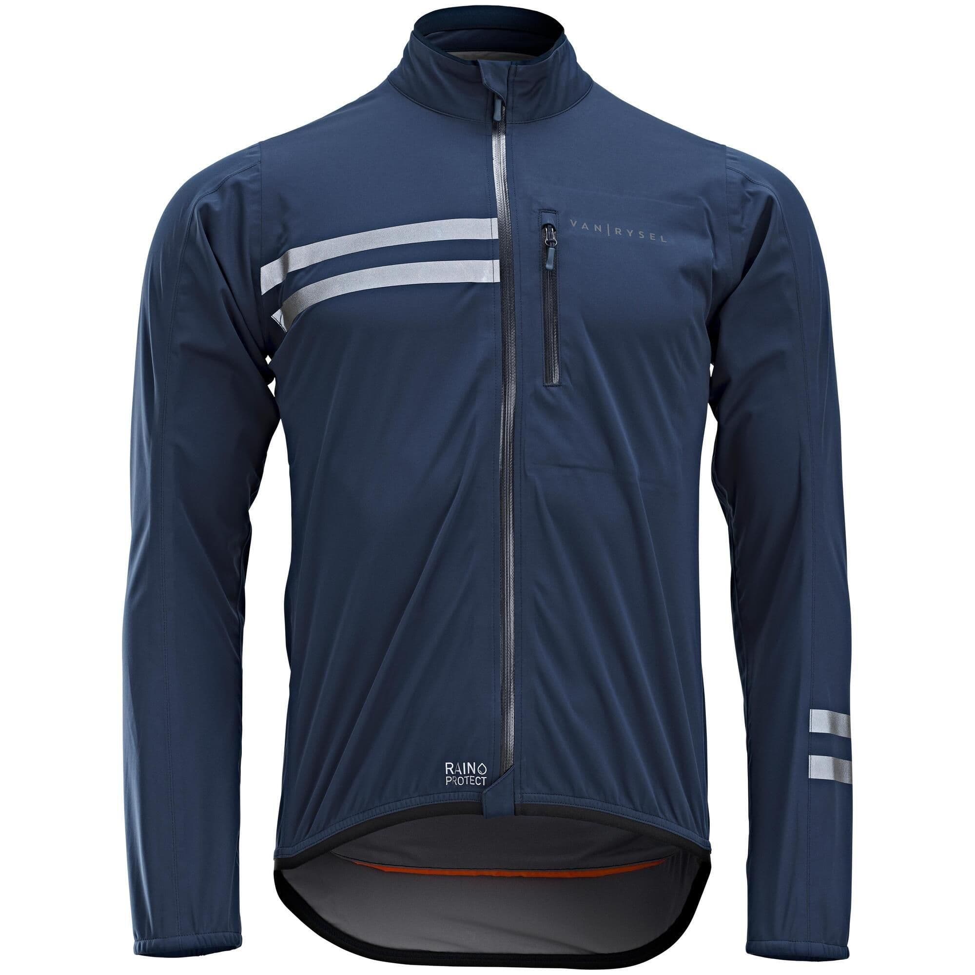 Long Sleeved Showerproof Road Cycling Jacket Rc 500
