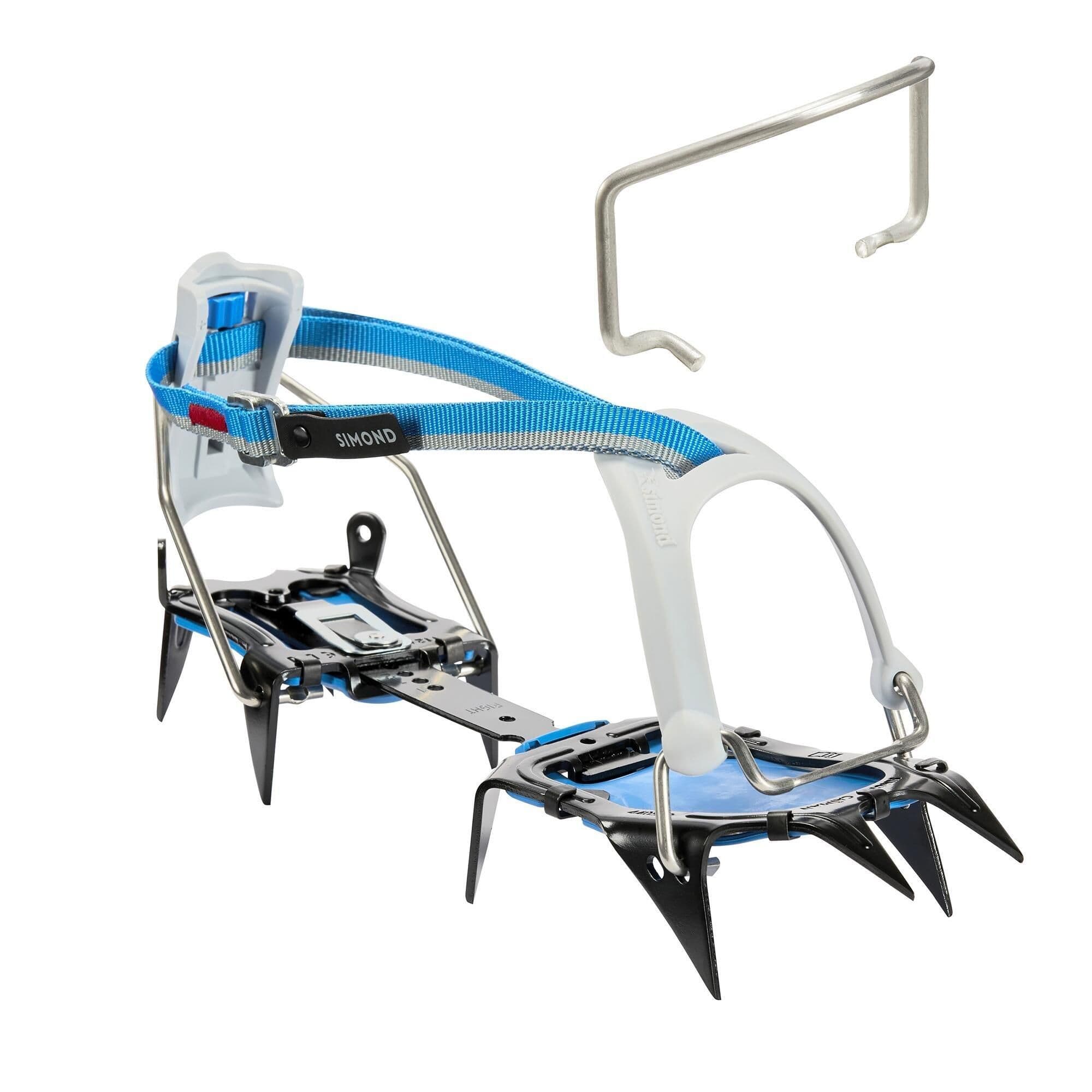 10 Point Mountaineering Crampons Caïman Semi Step Step