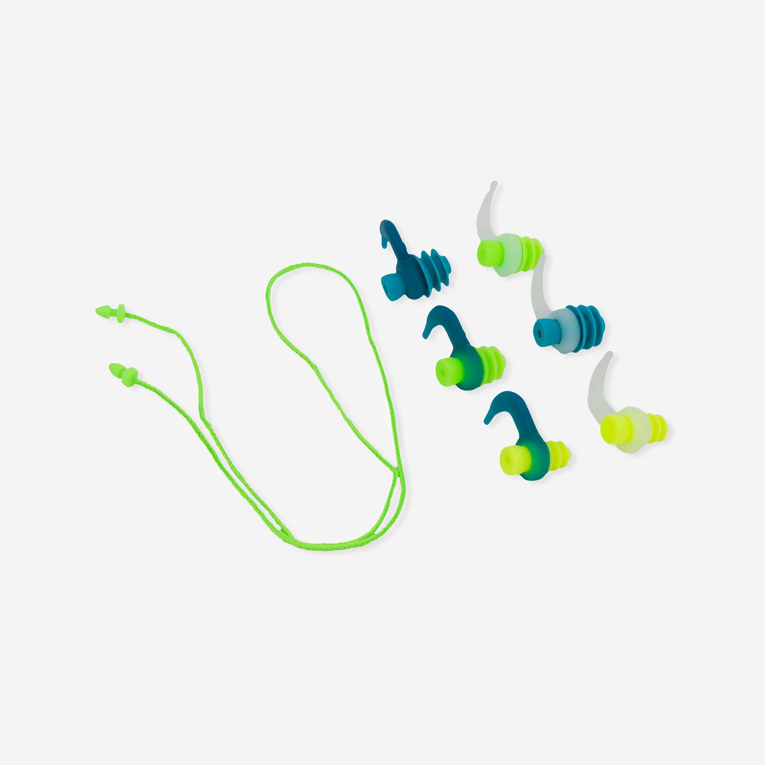 Set Swimming Earplugs Silicone Cone Shape 3 Sizes