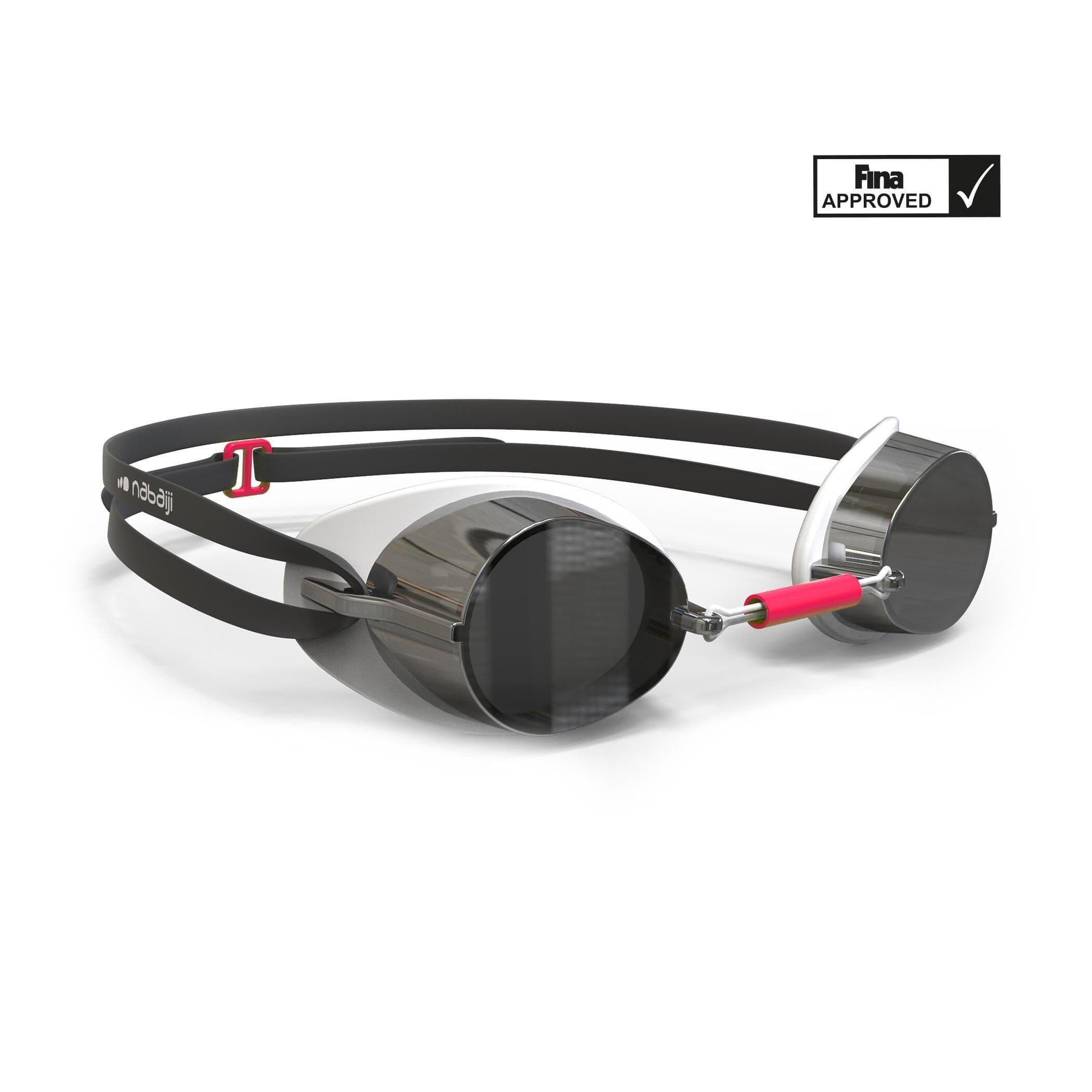 Swedish 900 Set Swimming Goggles Mirro Lenses (Fina Approved
