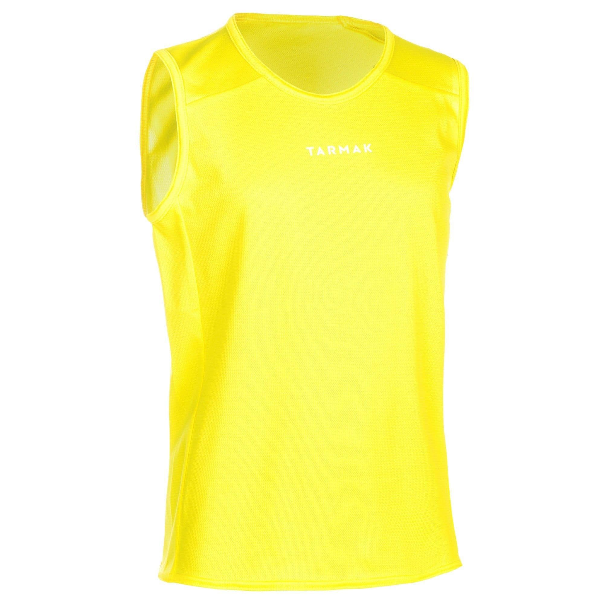 Beginner Sleeveless Basketball Jersey T100