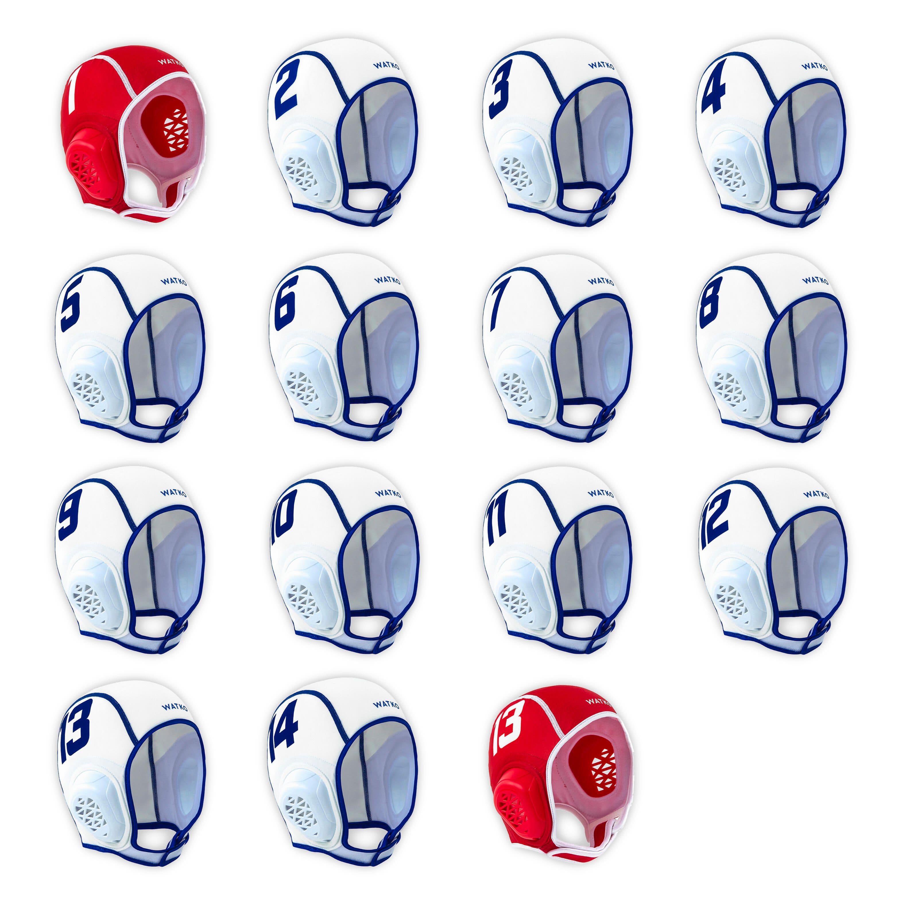 Set 15 Easyplay Water Polo Caps