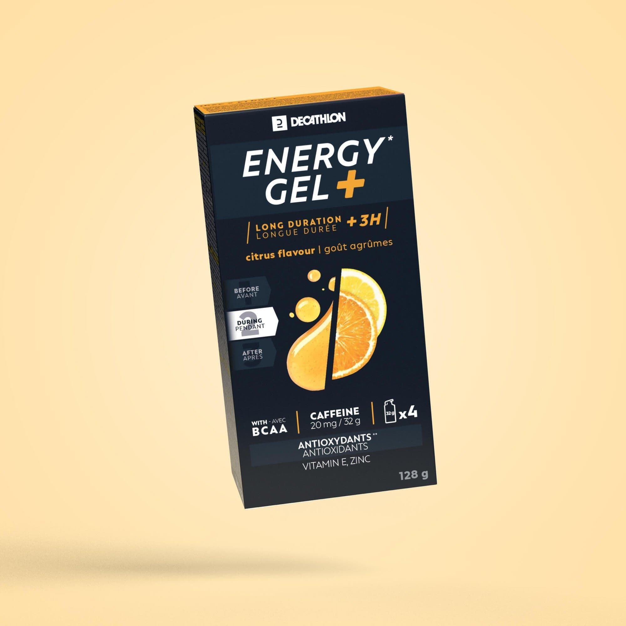 Energy Gel+ 4X32 G Citrus