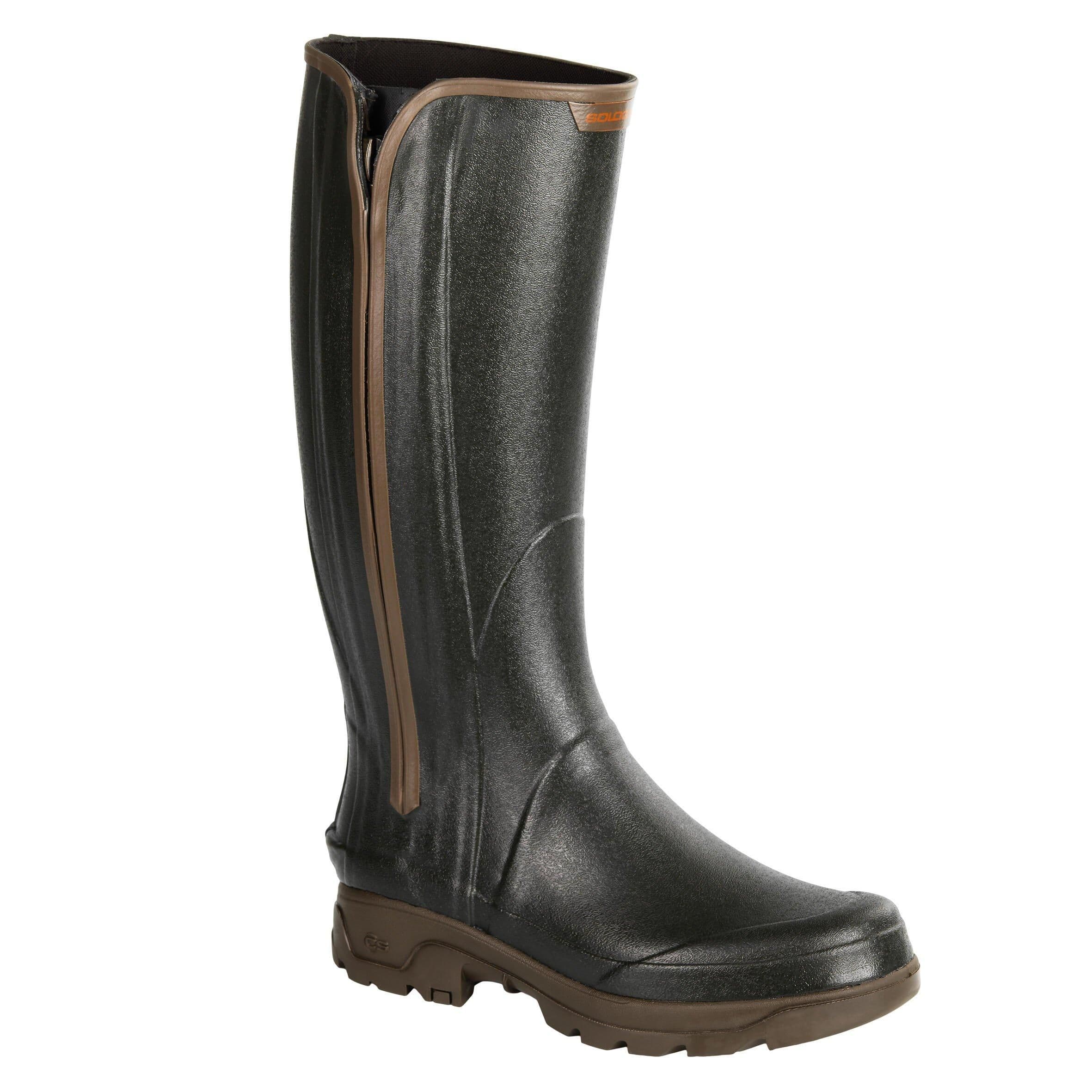 Zipped Tall Wellies