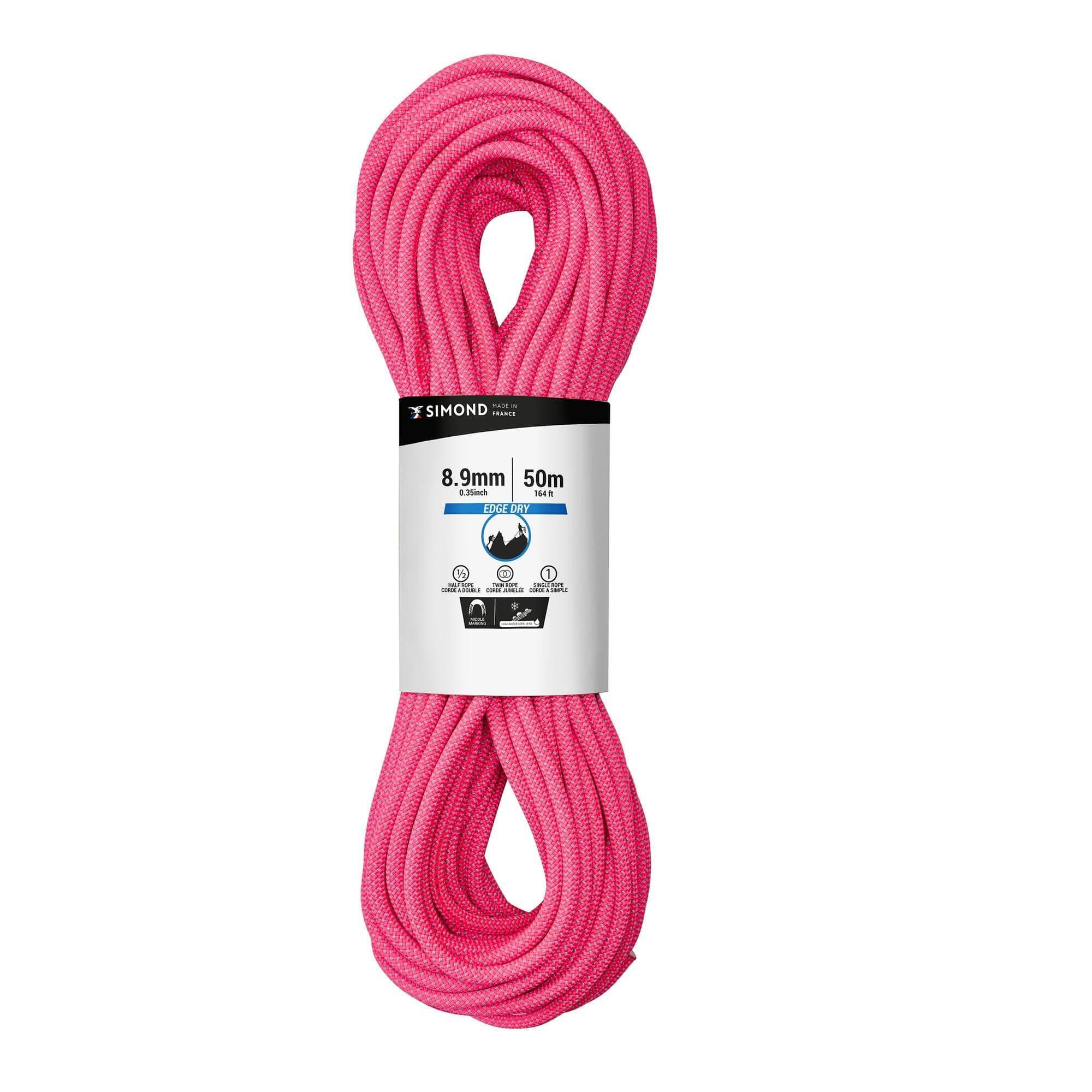 Triple Dry Rope Sdard Climbing Mountaineering 8.9Mmx50M Edge Dry