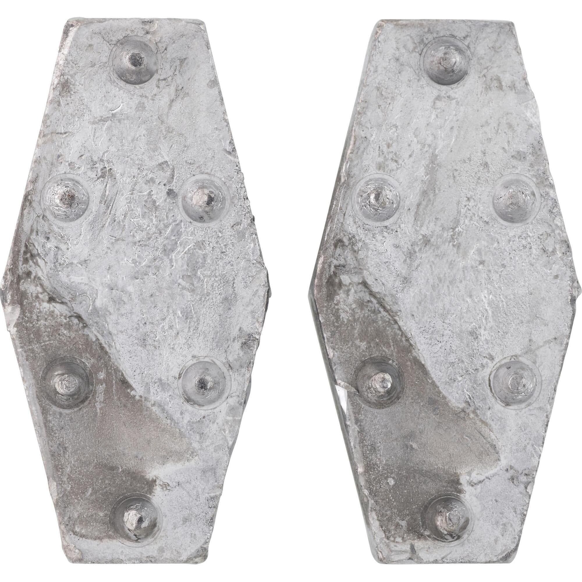 Studded Hexagonal Fishing Lead