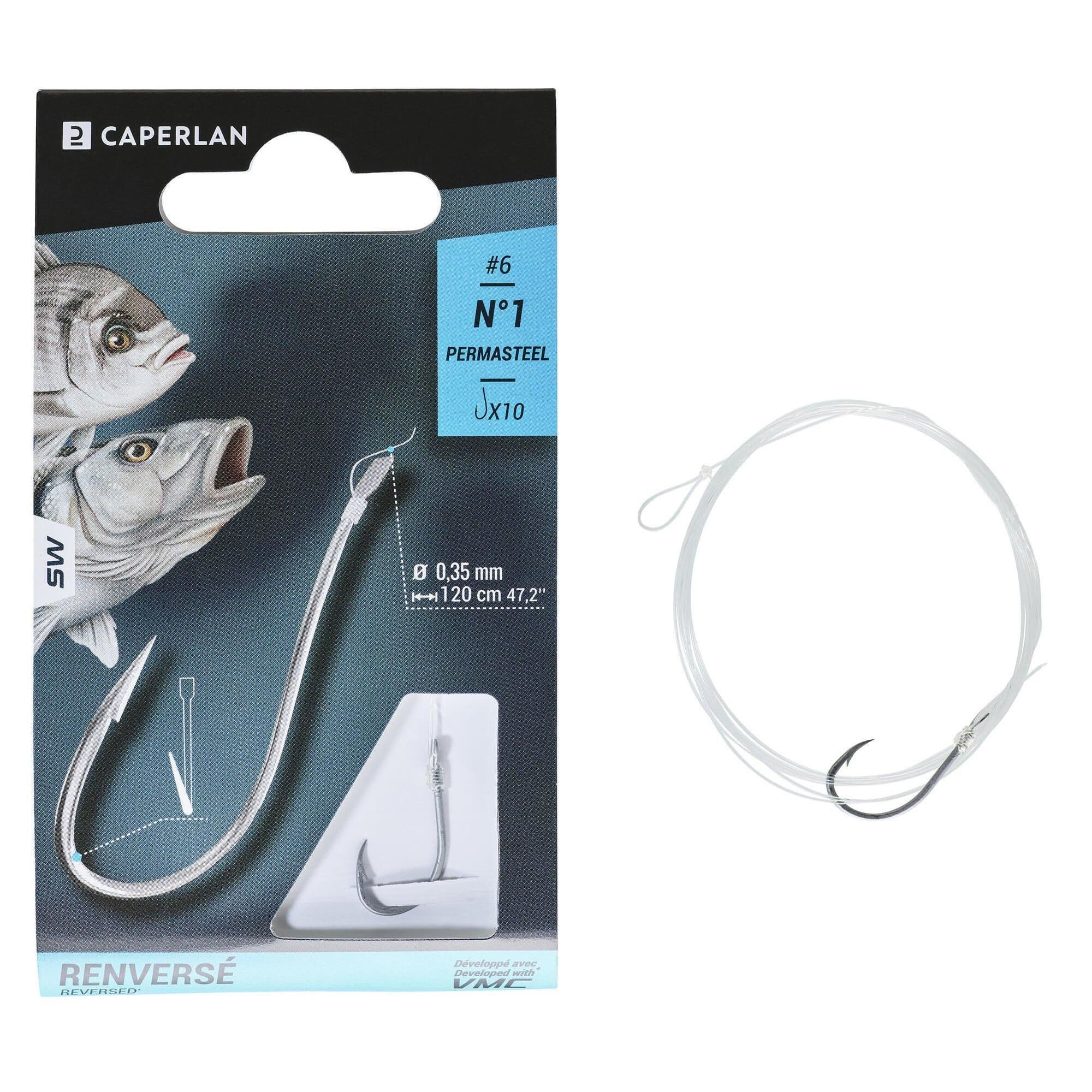 Sn Reversed Spade End Hooks To Line Sea Fishing