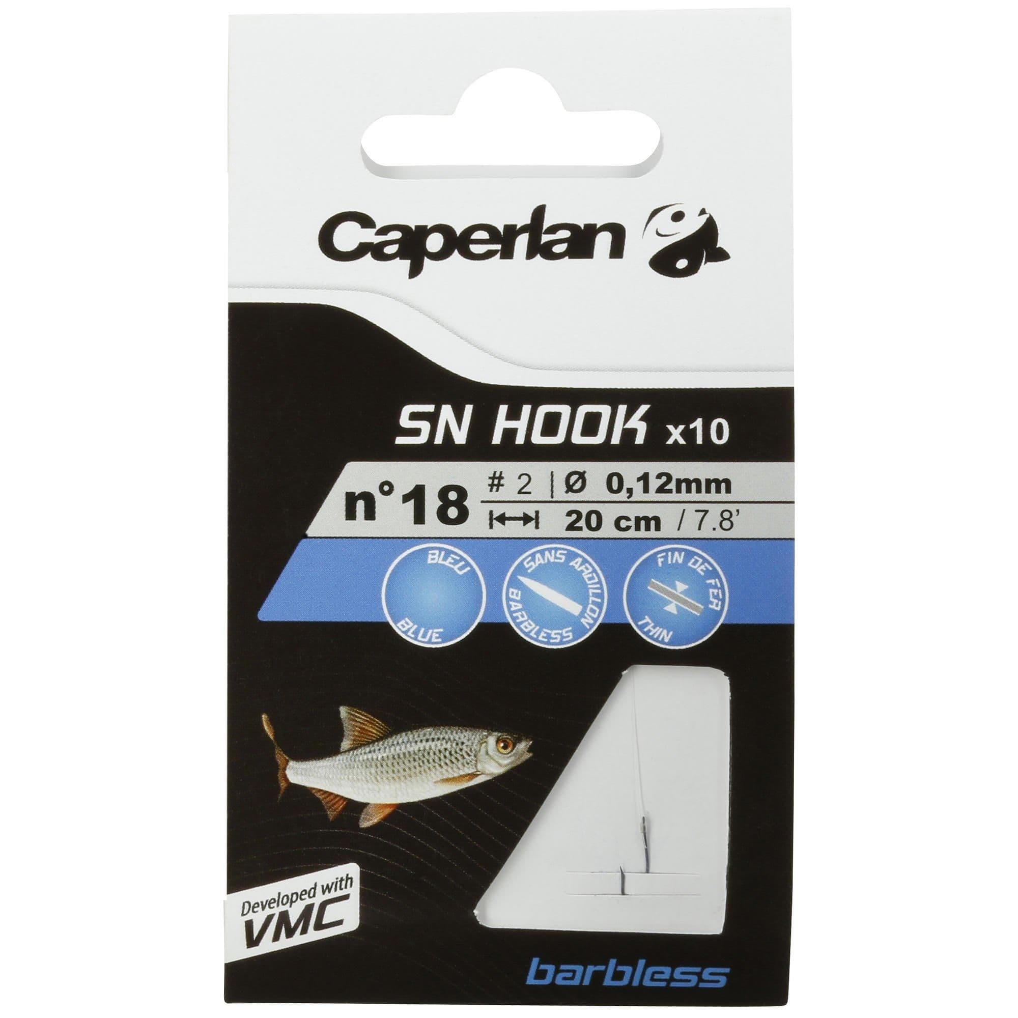 Sn Hook Barbless Fishing Rigged Hooks