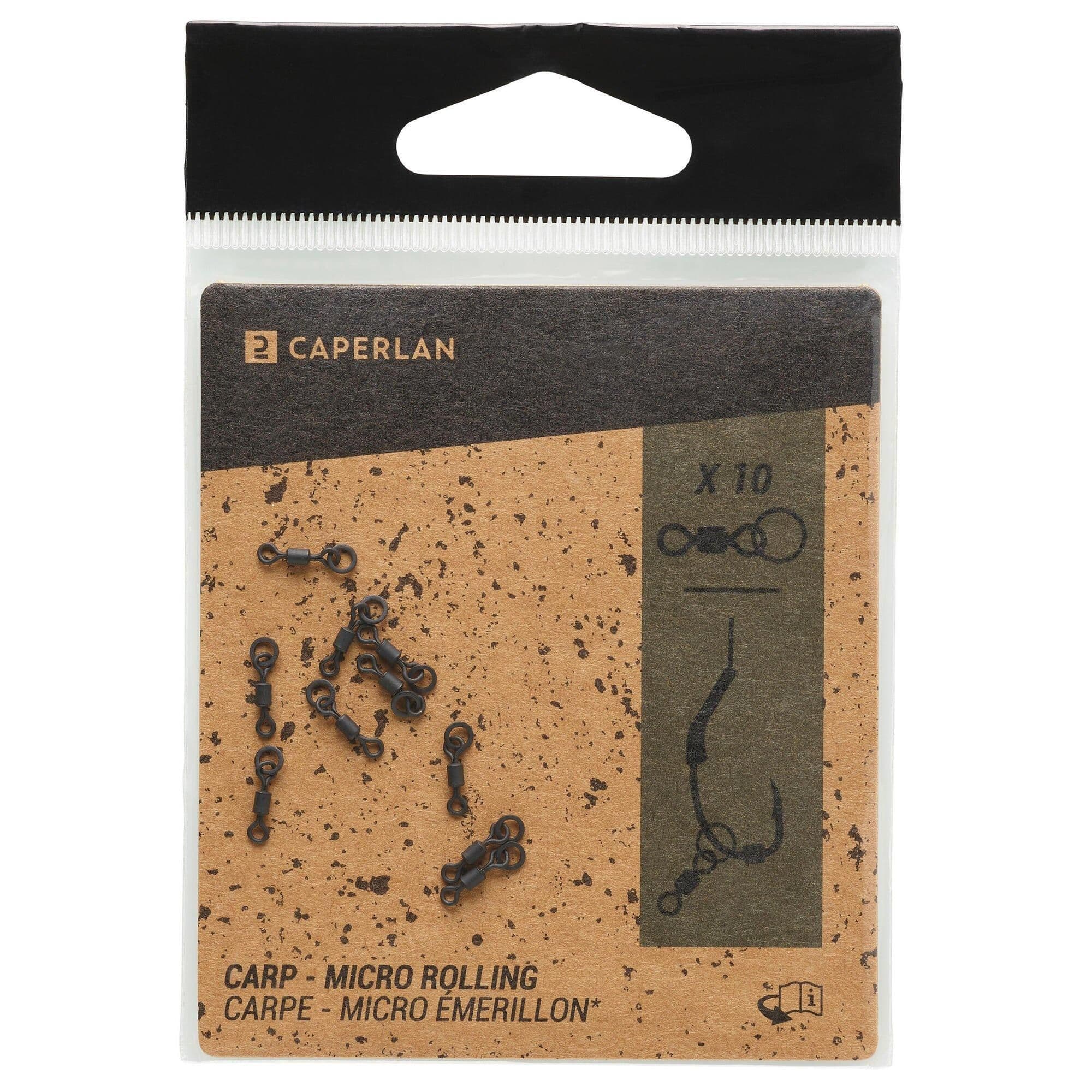 Carp Fishing Micro Rolling Swivel X10