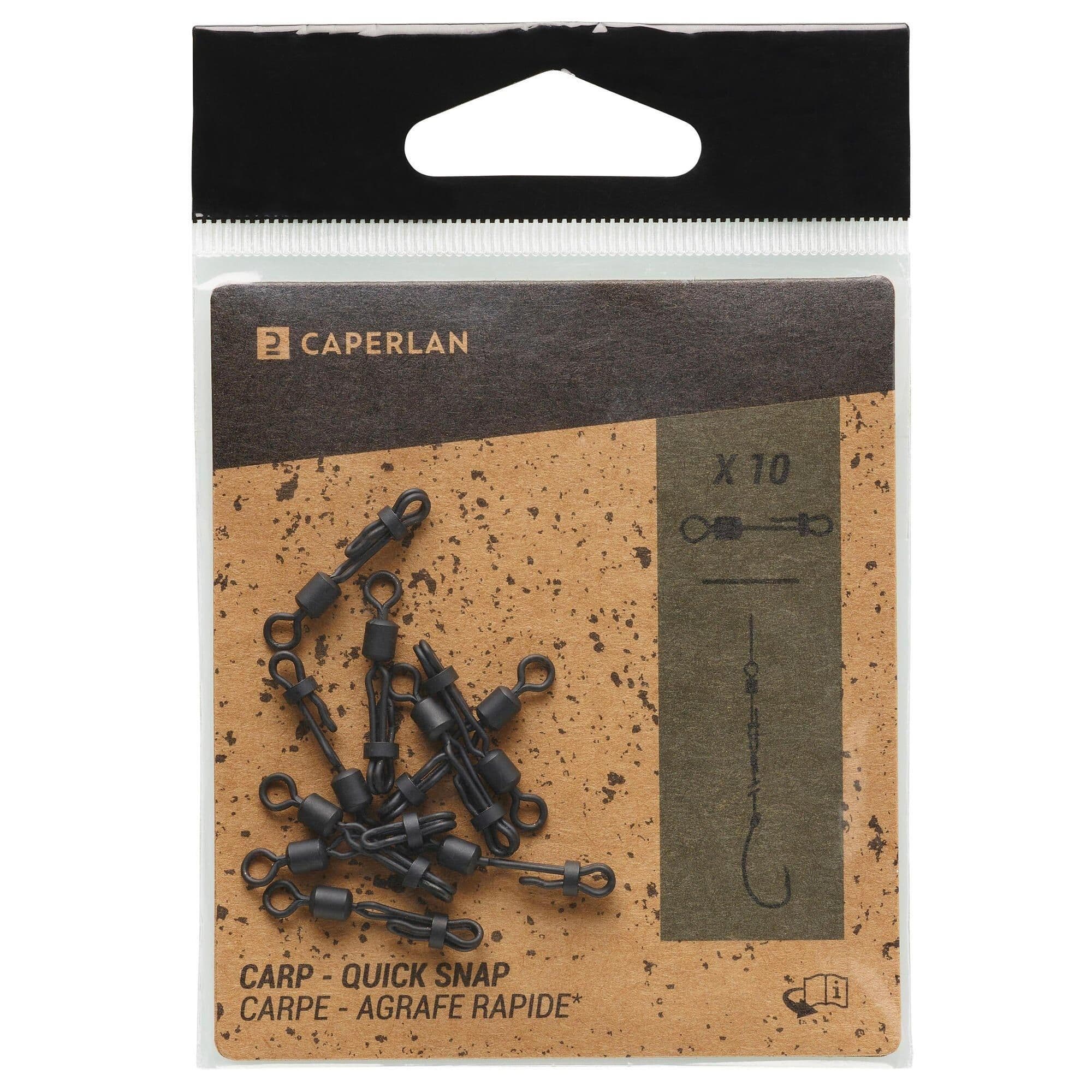 Carp Fishing Quick Snap Swivel X10