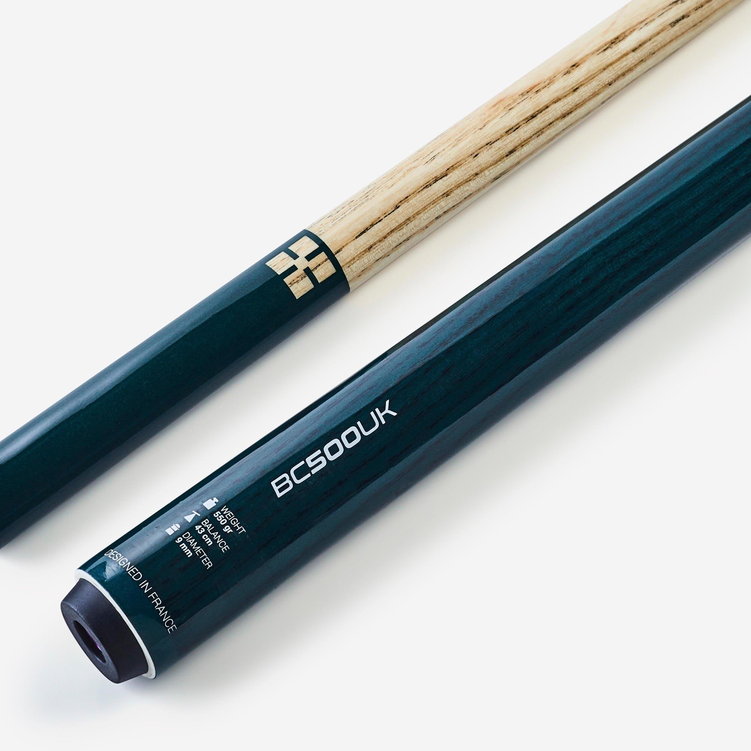 1 2 Jointed 2 Piece English Billiards Snooker Cue 9 mm