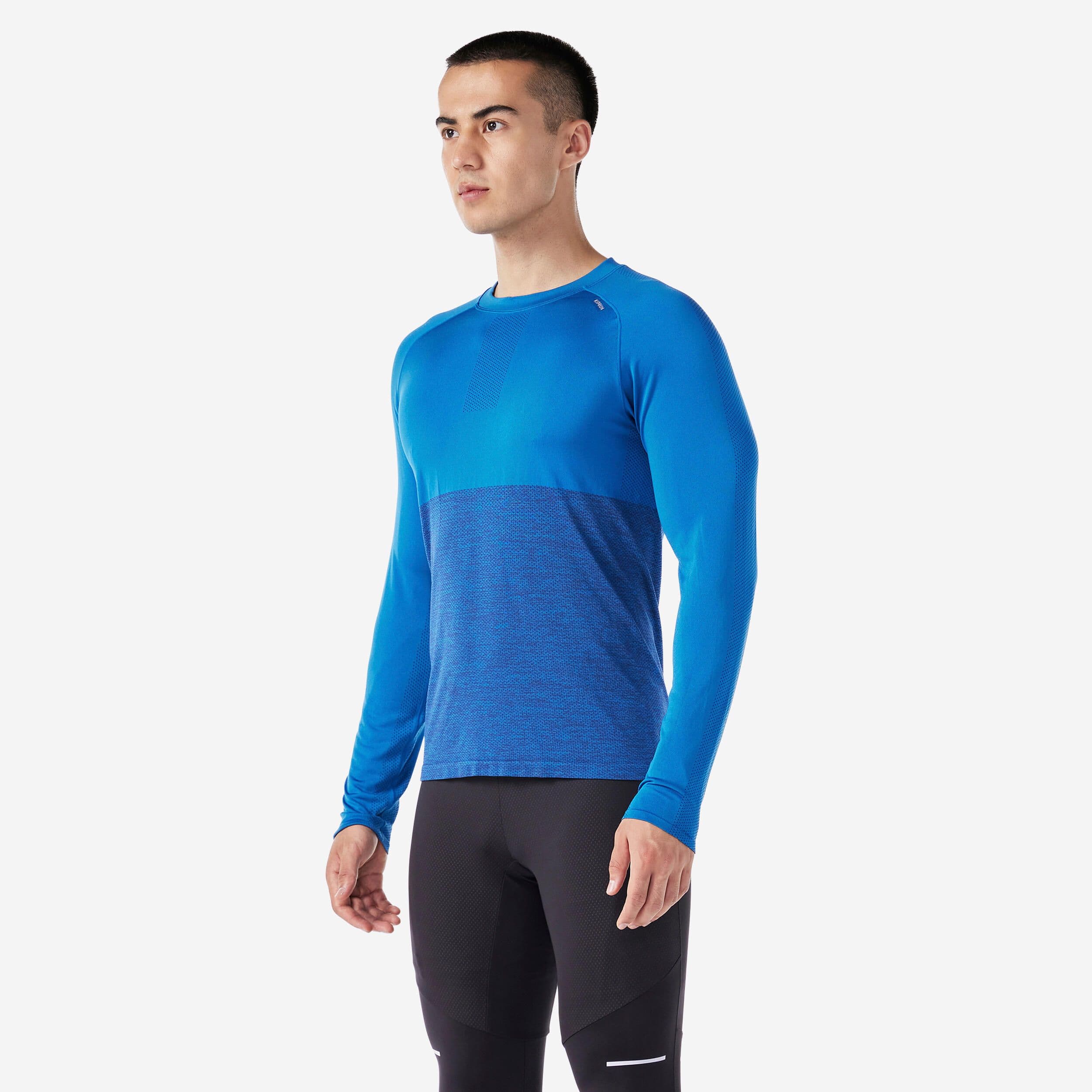 Kiprun Care Long Sleeved Breathable Running T Shirt Royal
