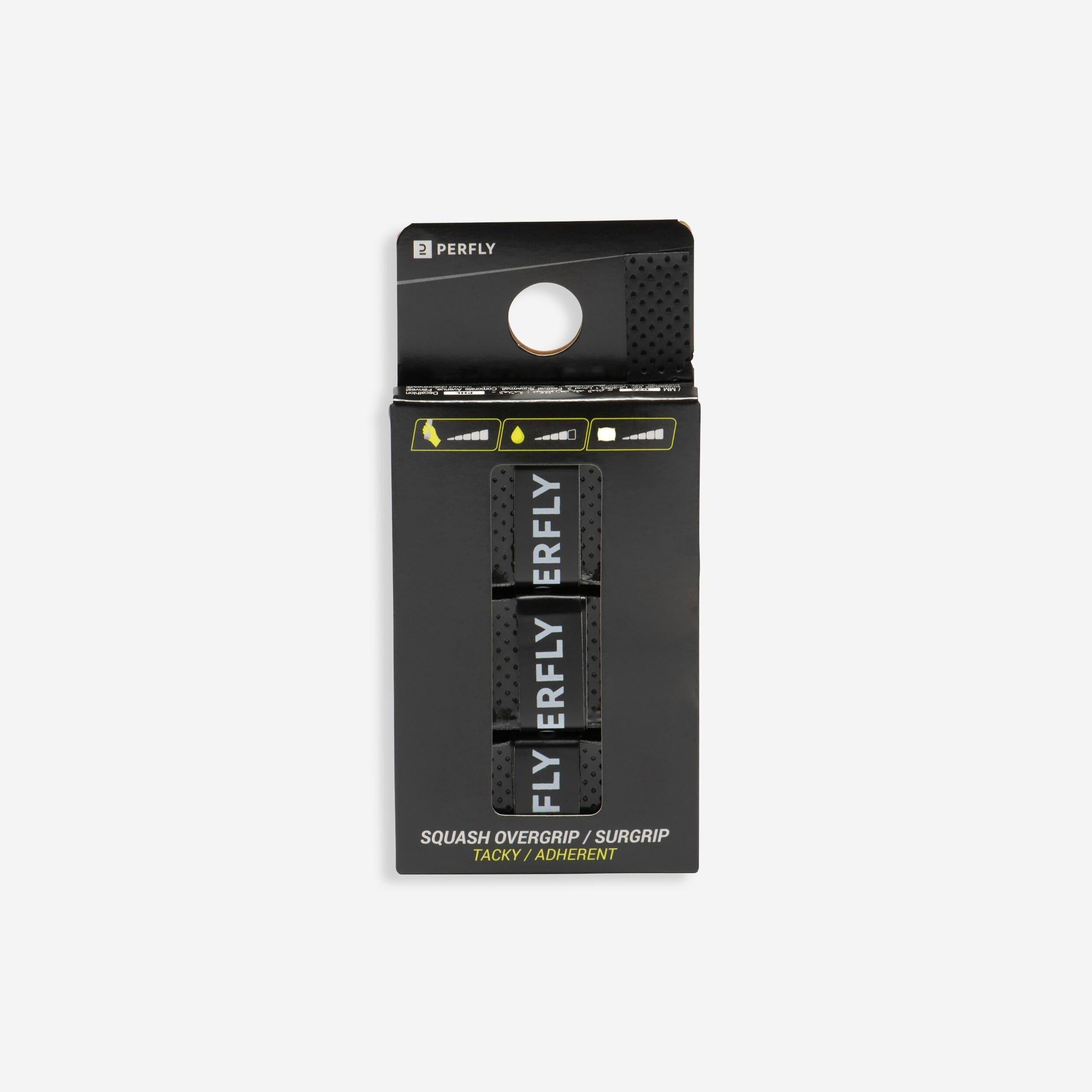 Tacky Squash Overgrip Tri Pack