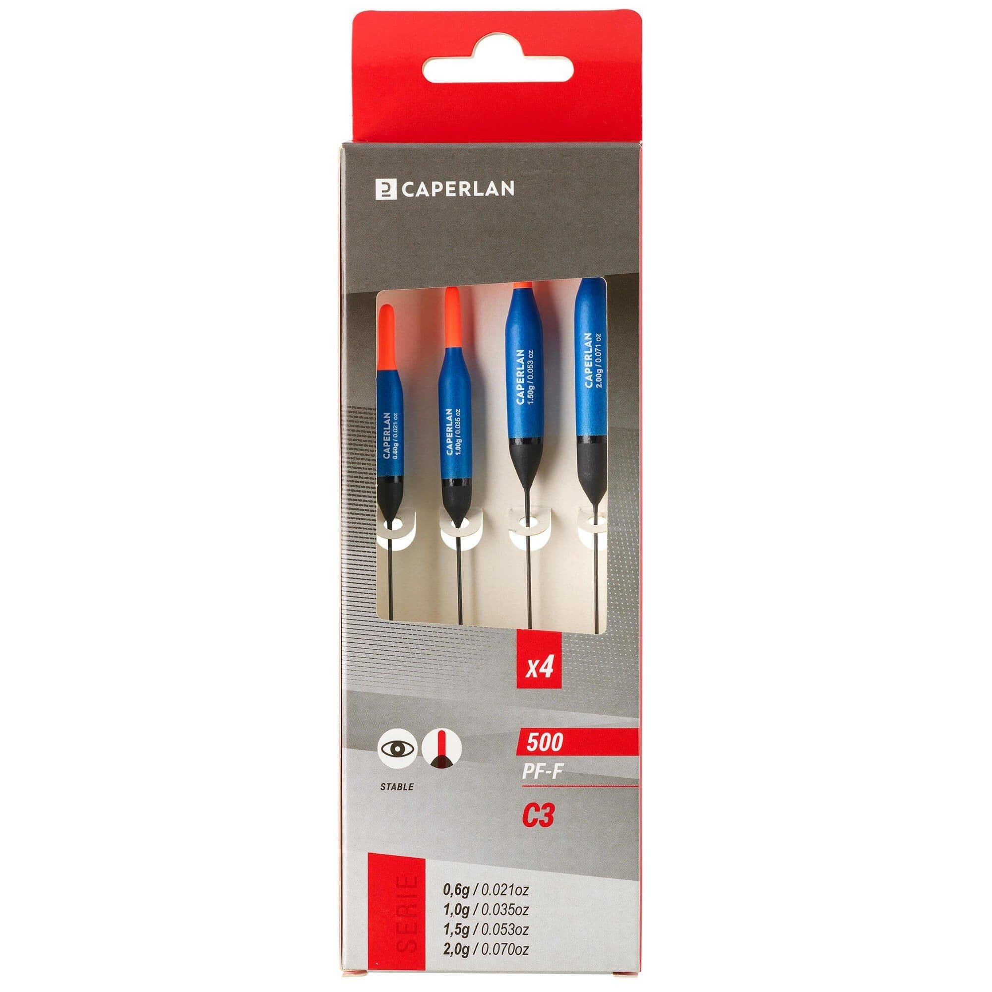 Set 4 C3 Floats Still Canal Fishing Pf F5000.6G 1G 1.5G 2G