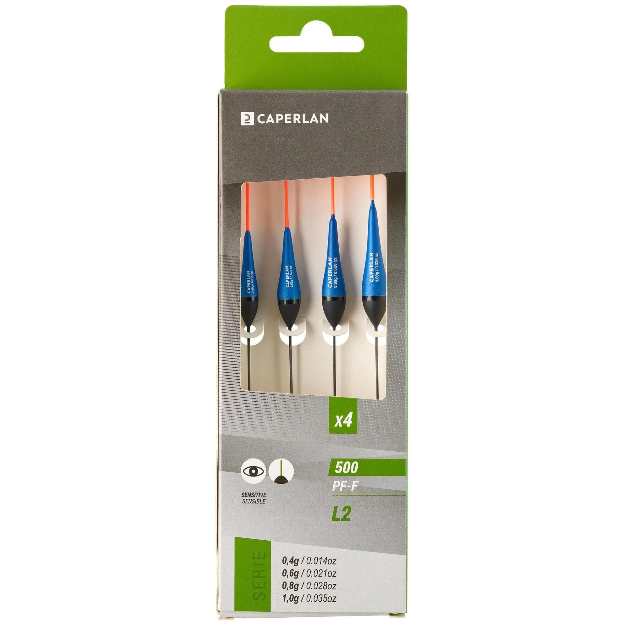 Set 4 L2 Floats Still Lake Fishing Pf F500 0.4G 0.6G 0.8G 1G