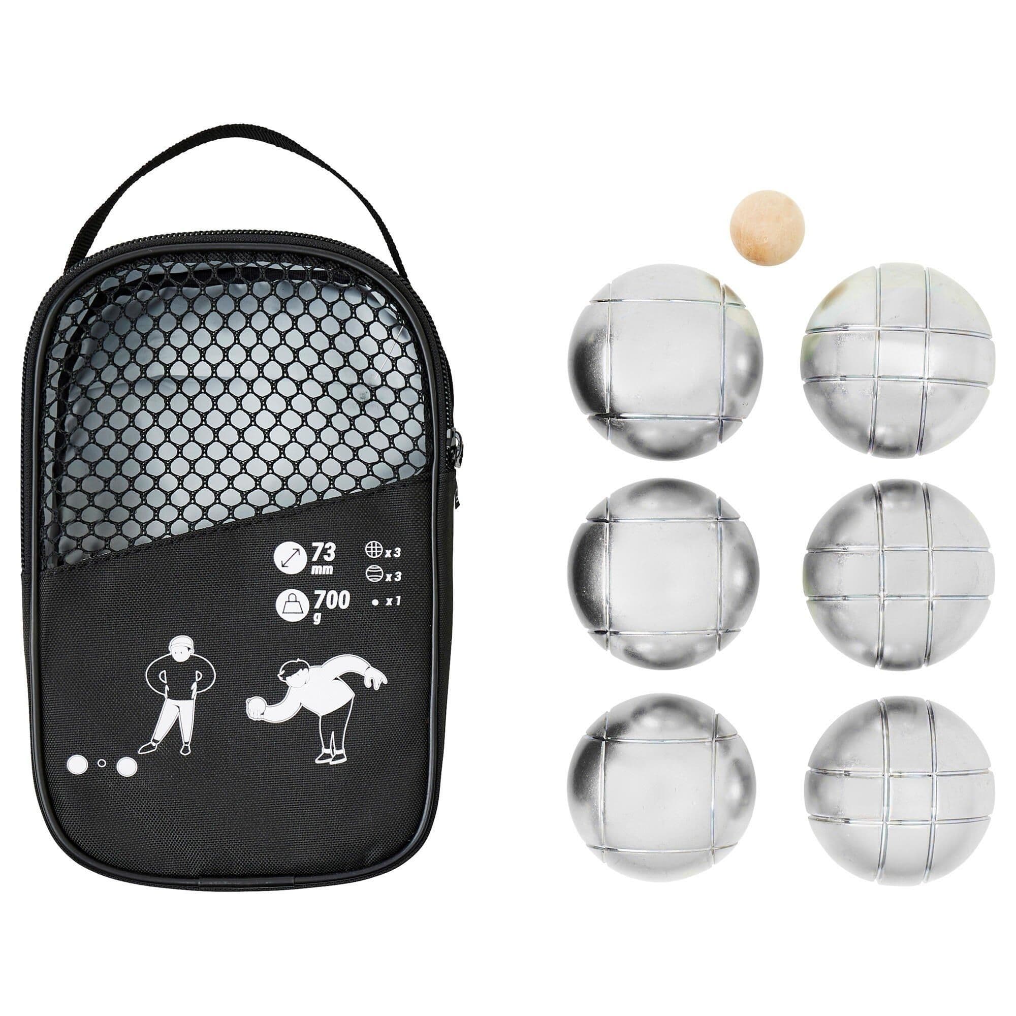 Set 6 Recreational Petanque Boules