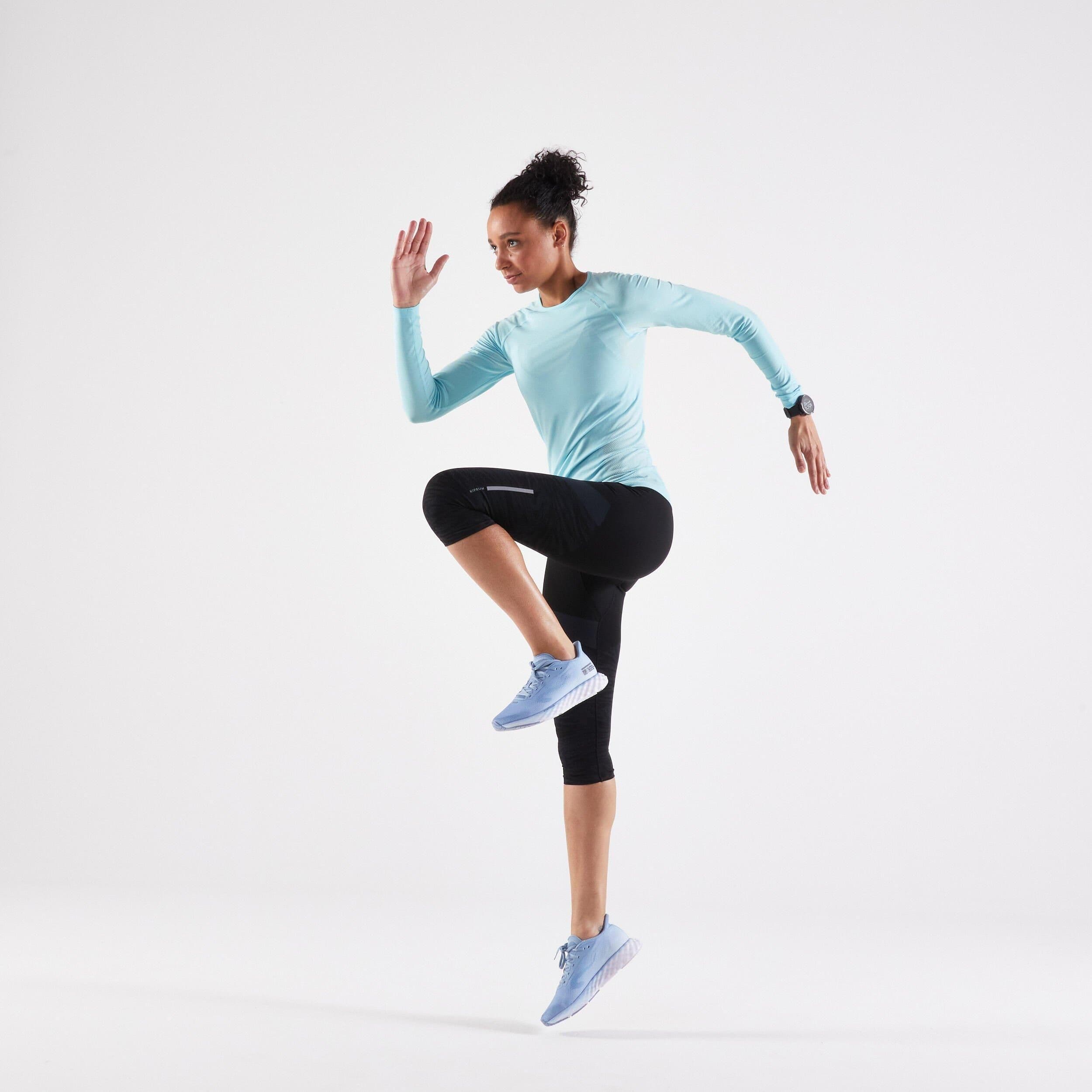 Kiprun Care Seamless Running Cropped Bottoms