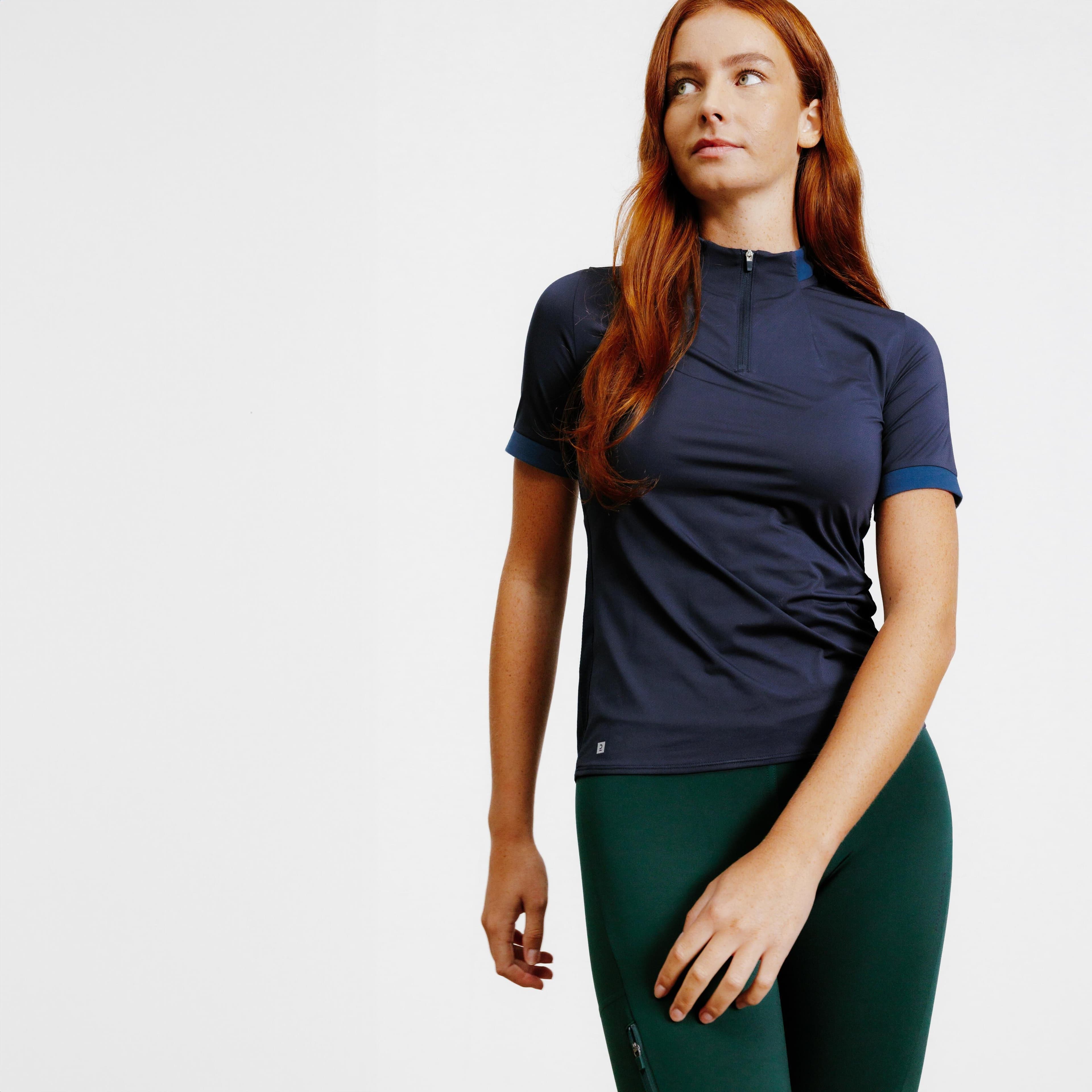 Horse Riding Short Sleeved Heritage Polo Shirt