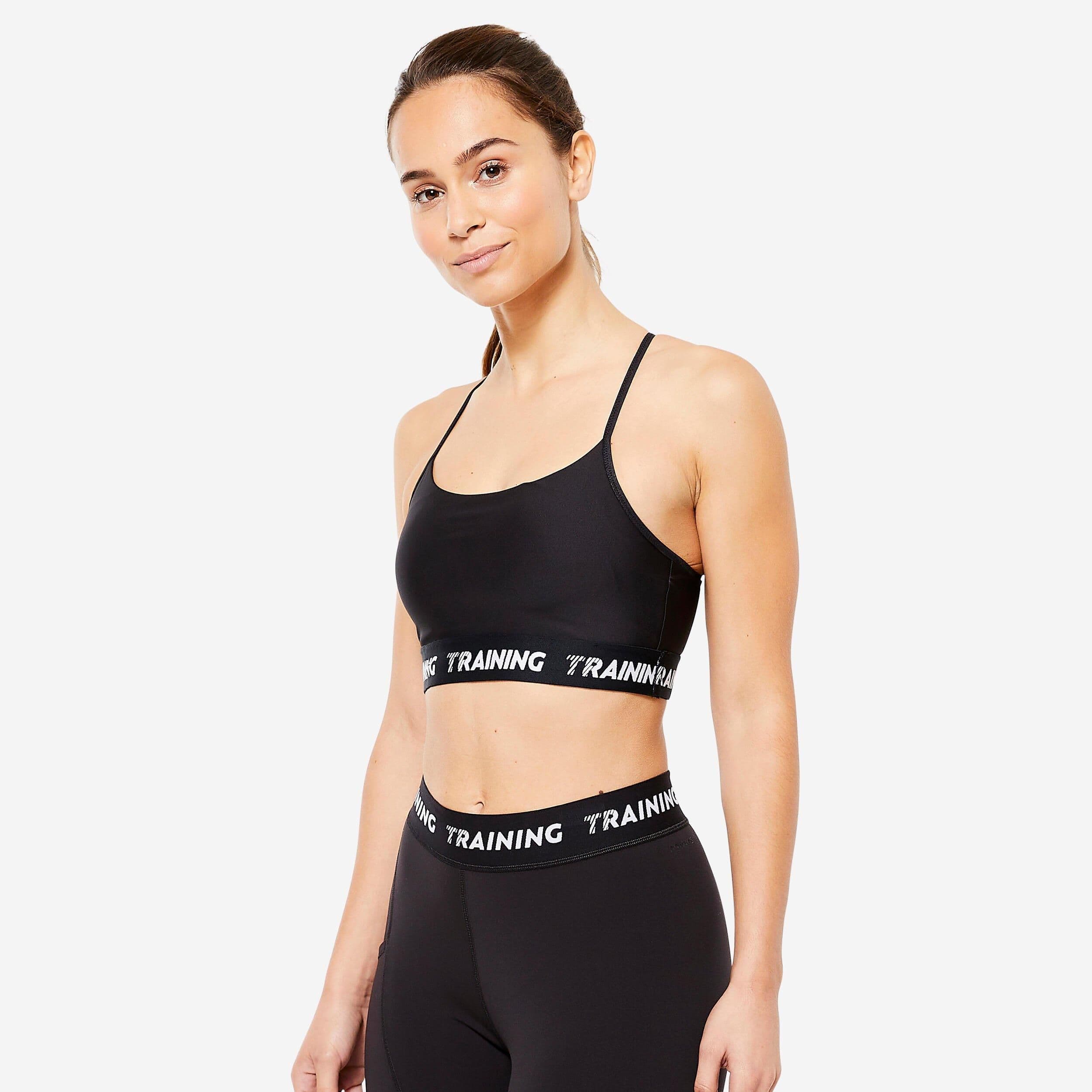 Sports Bra Thin Cross Over Straps