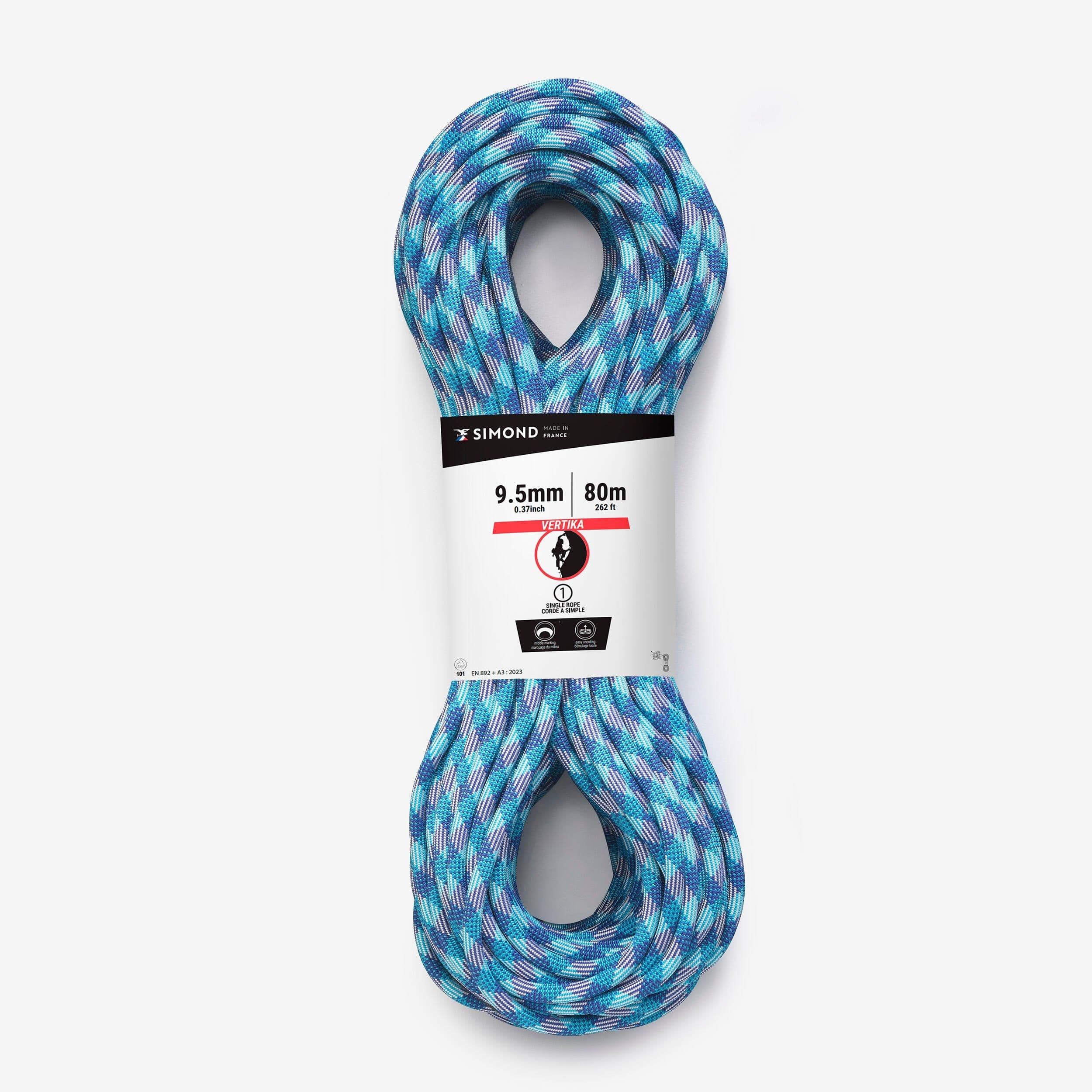 Climbing Rope 9.5 mm X 80 M
