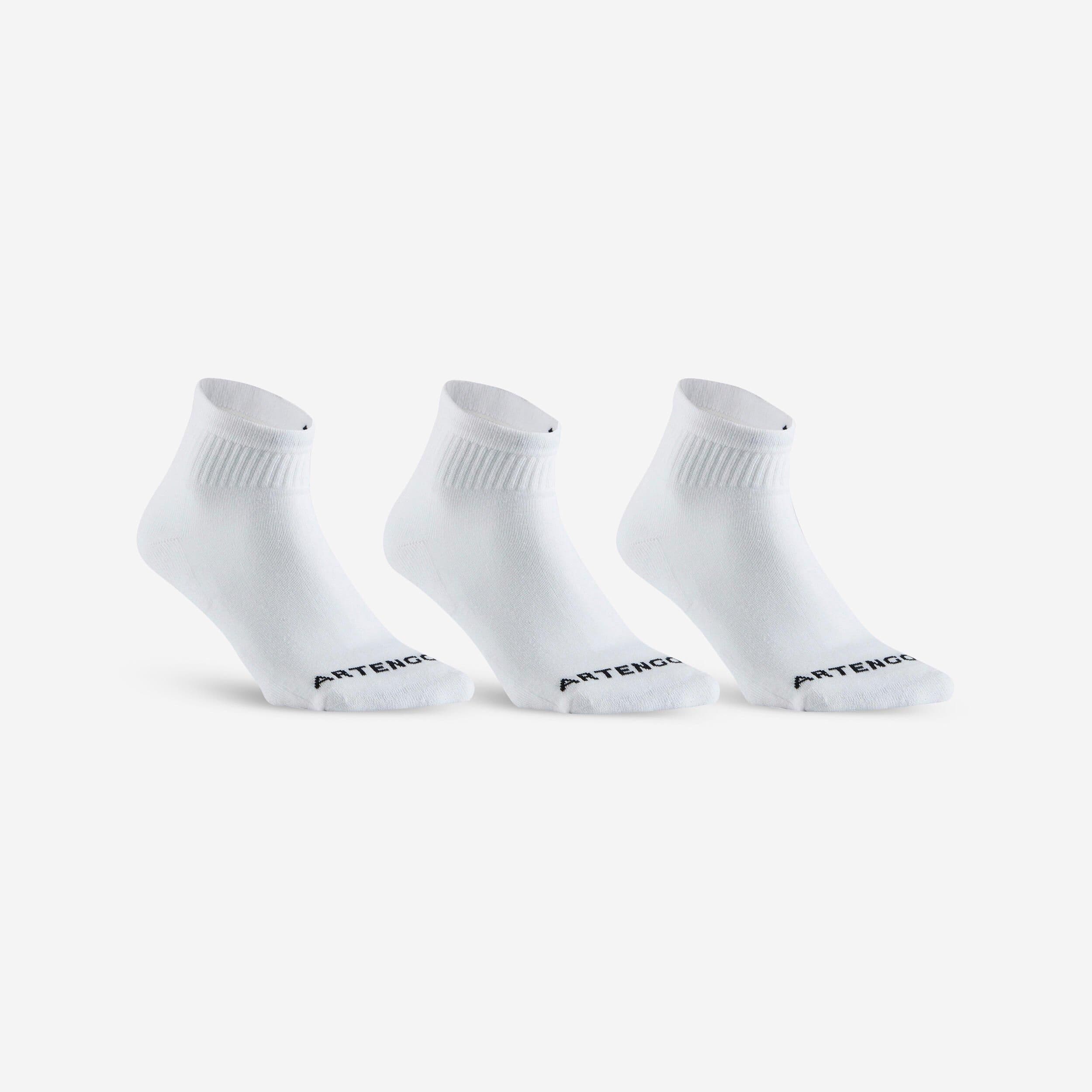 Mid Tennis Socks Tri Pack
