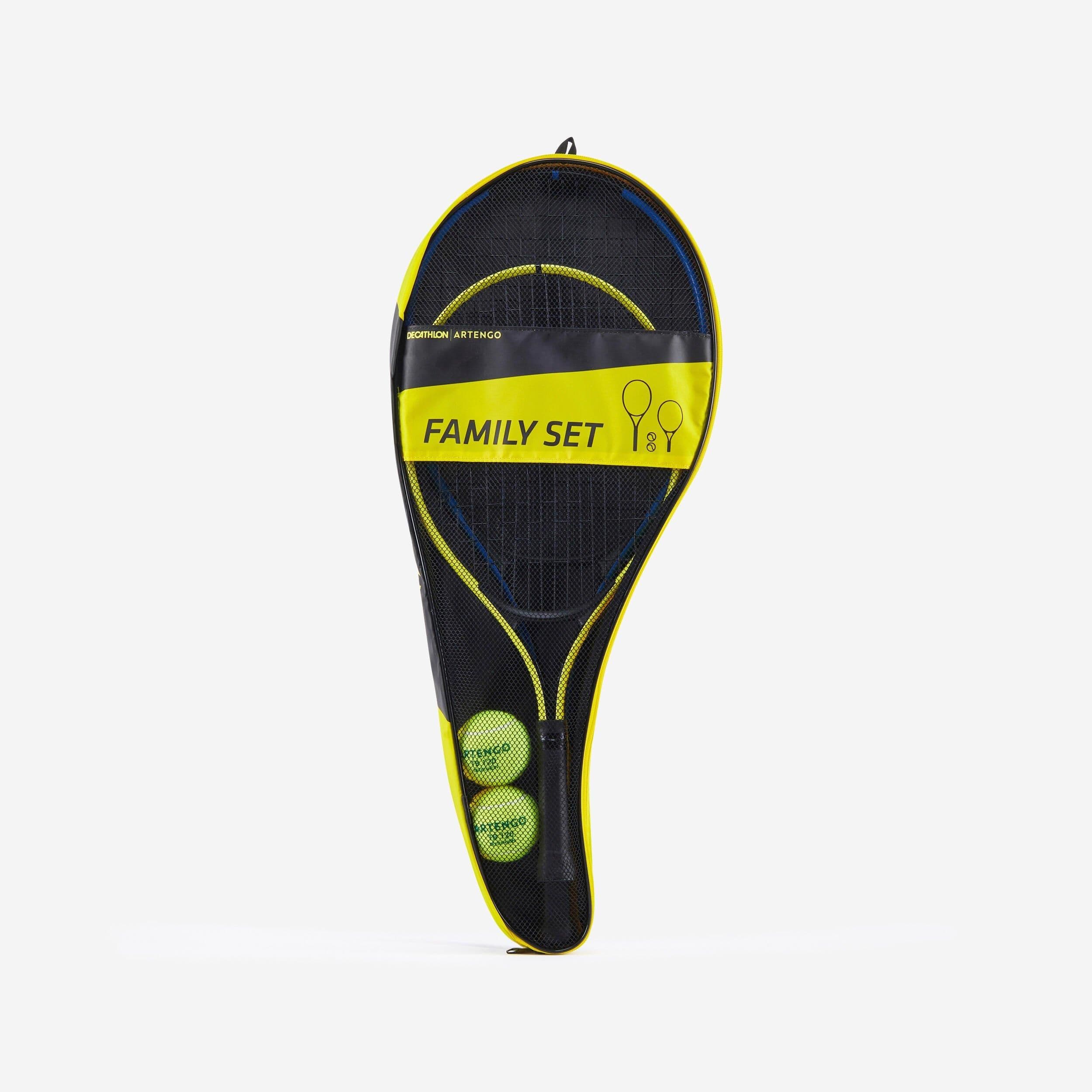 Duo Family Tennis Set 2 Rackets + 2 Balls + 1 Bag