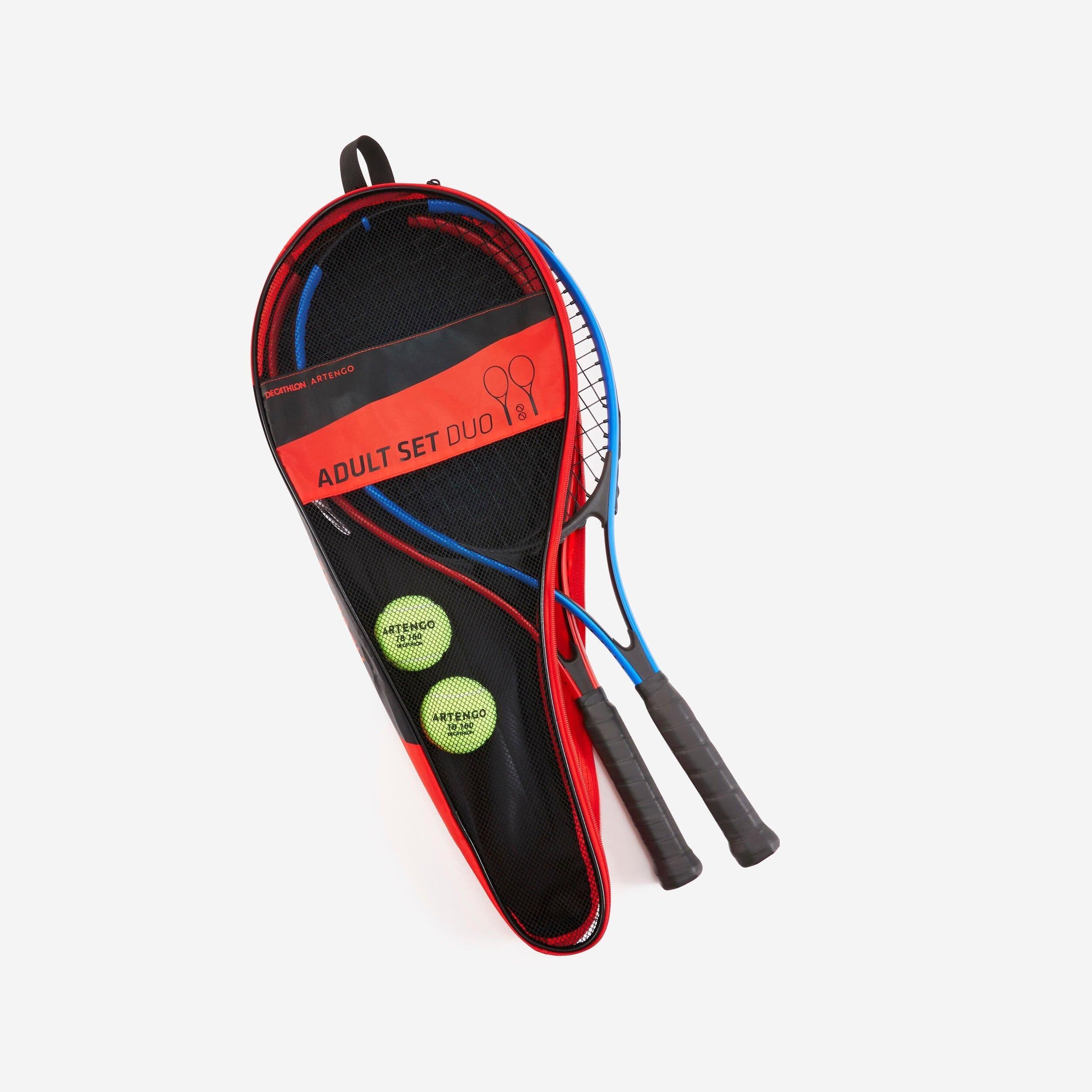 Duo Tennis Set 2 Rackets + 2 Balls + 1 Bag