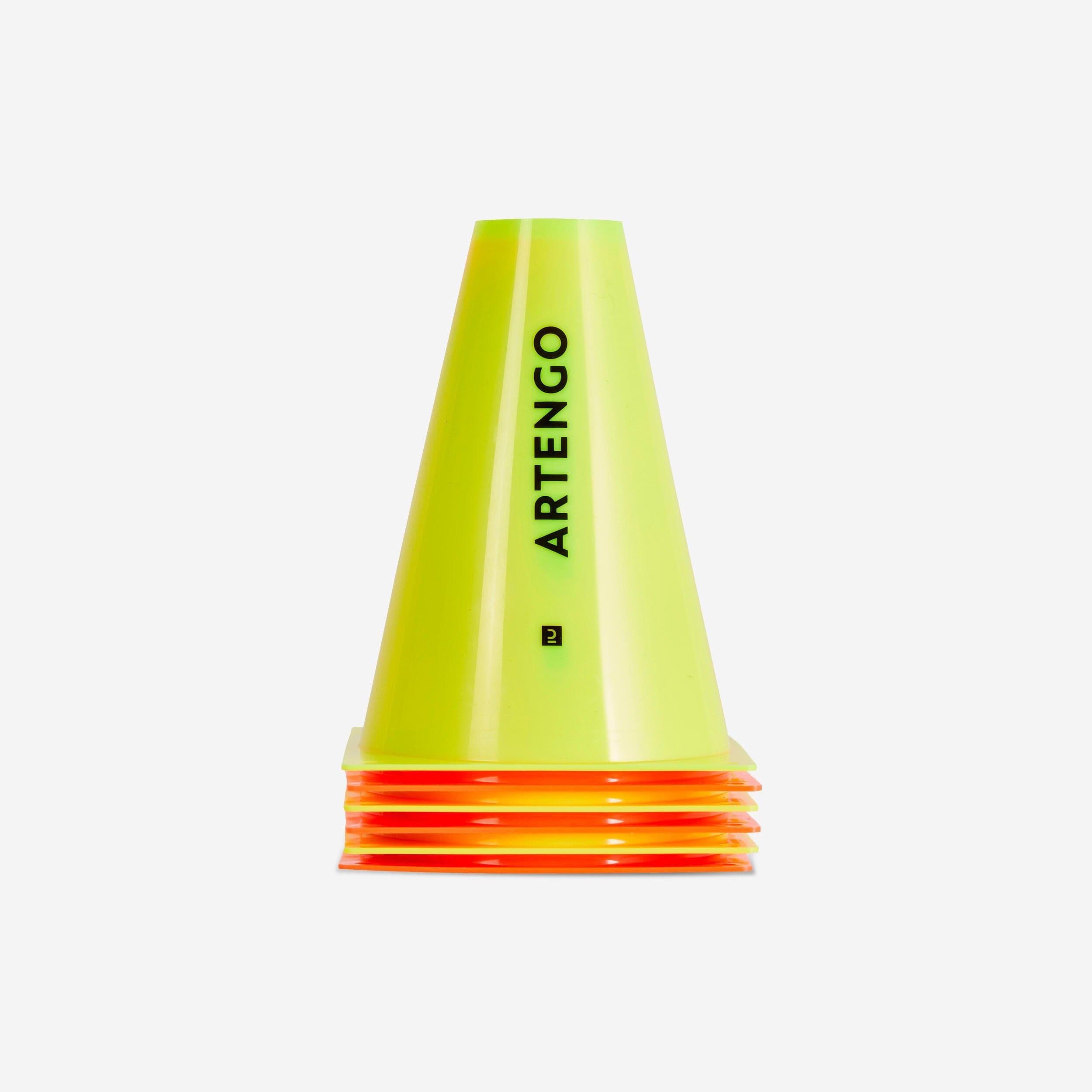 19 Cm Tennis Court Marking Cones 6 Pack