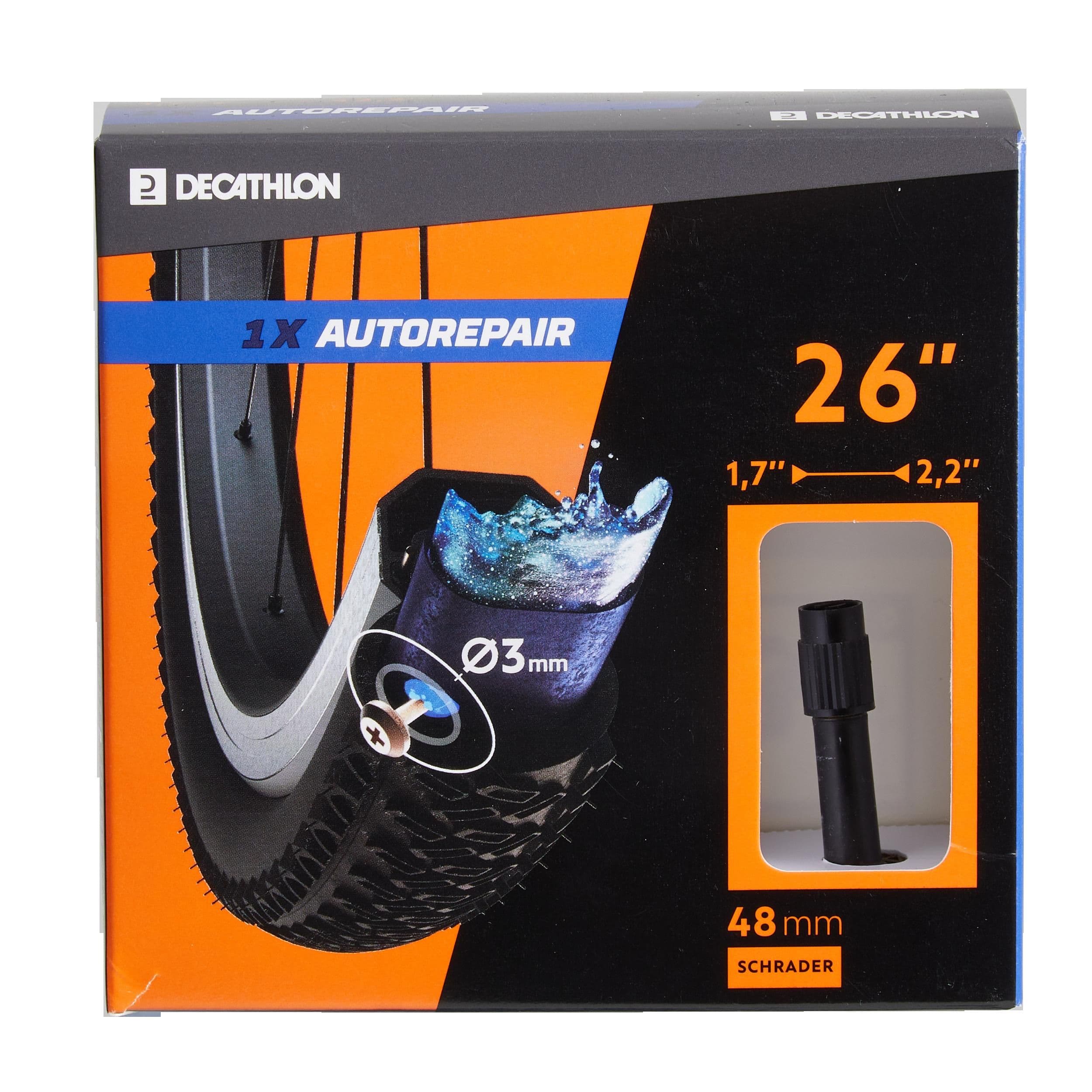 26X1.7 2.2 Self Repairing Schrader Inner Tube