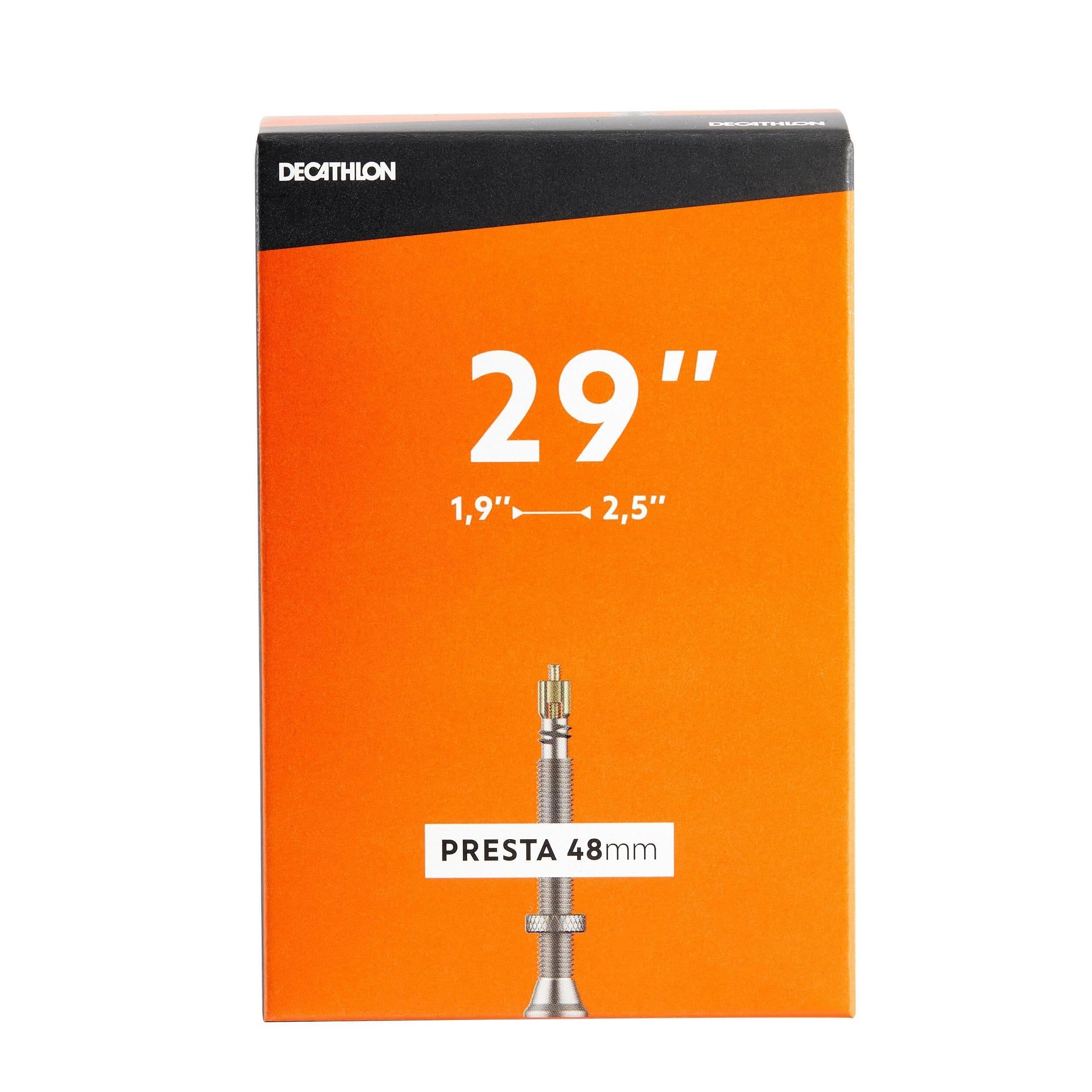 29X1.9 2.5 mm Presta Valve Inner Tube 48 mm