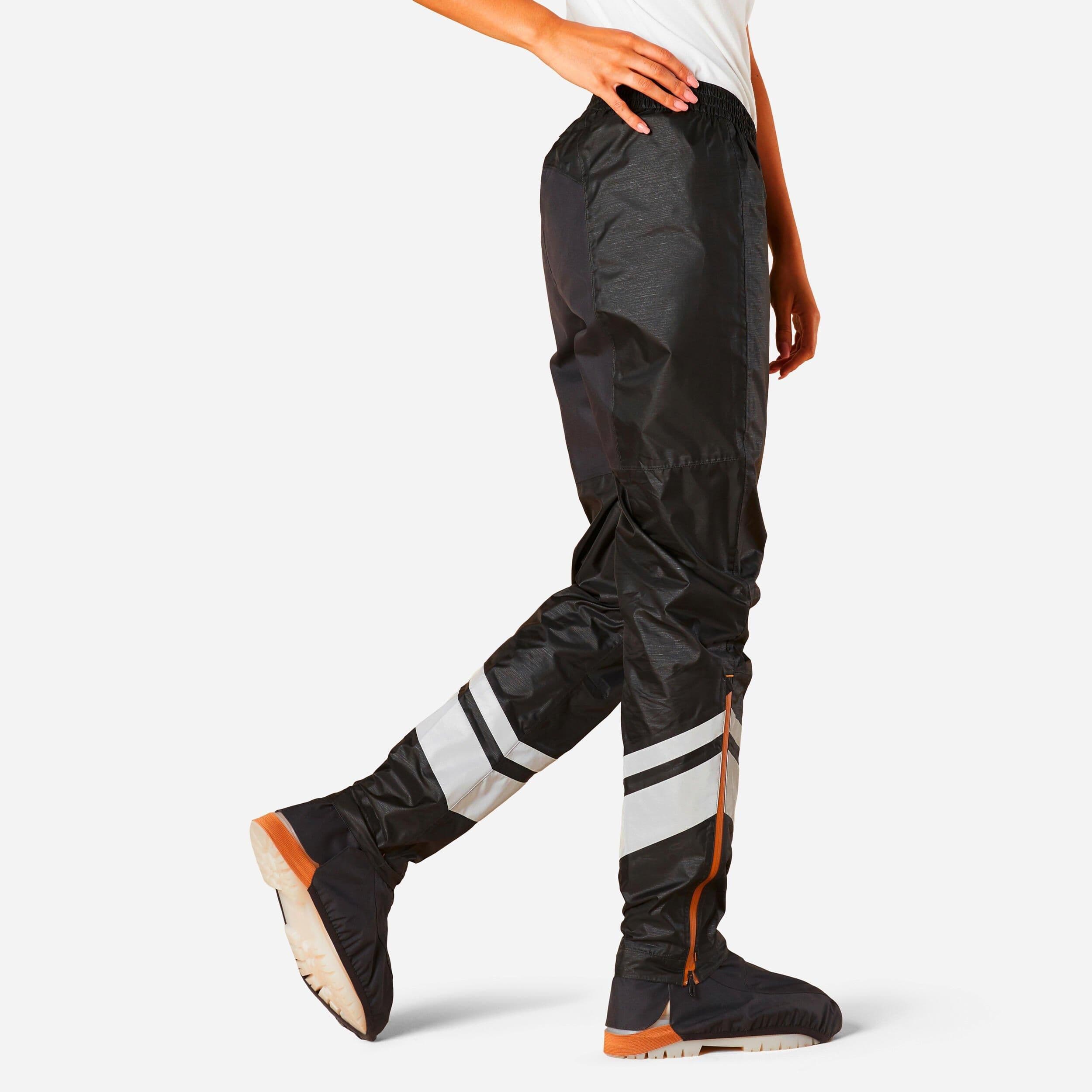 City Cycling Rain Overtrousers Built Overshoes 540