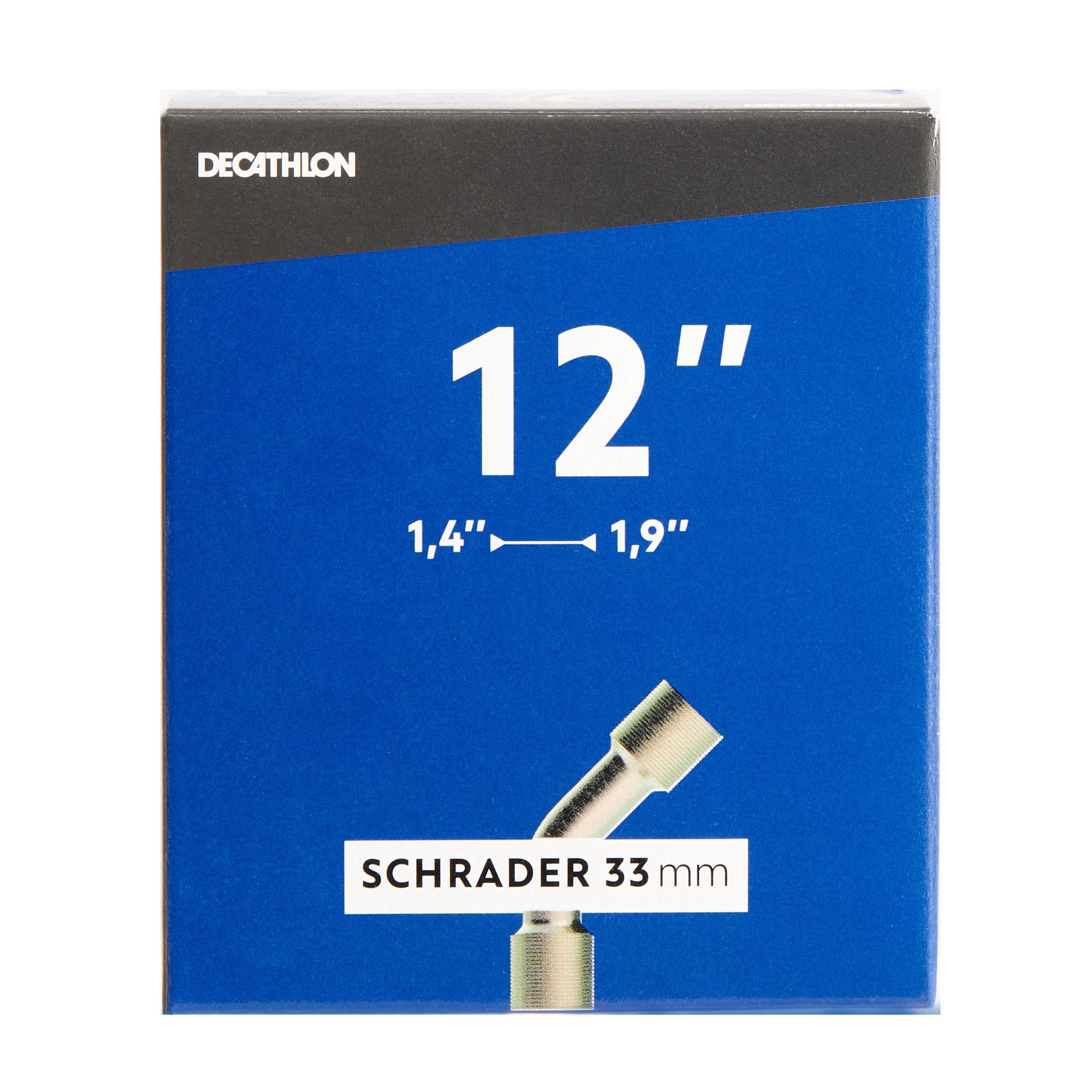 12 X 1.4 To 1.9 Bent Schrader Valve Inner Tube
